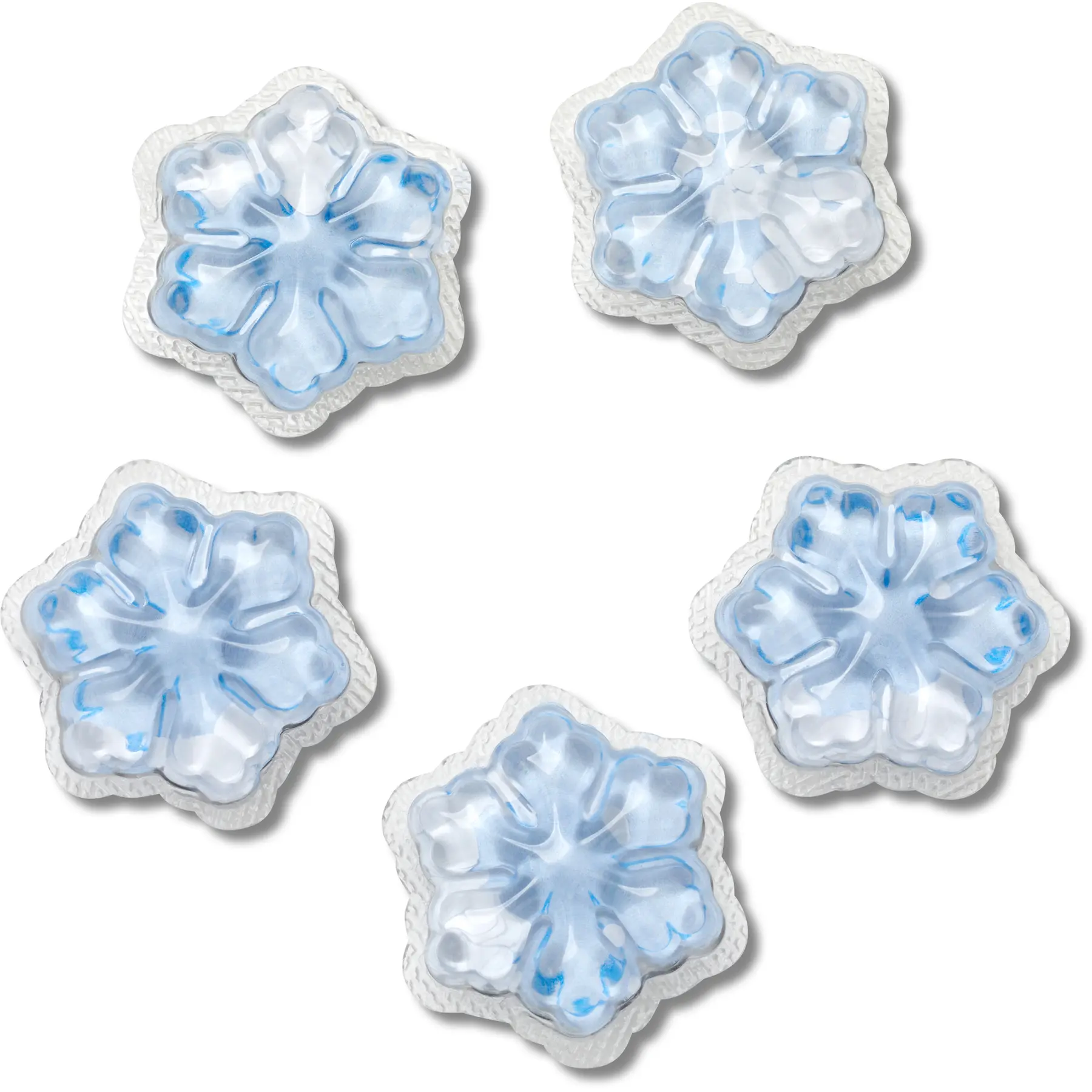 0196265895618 - Jibbitz Squish Snow Flake (x5)