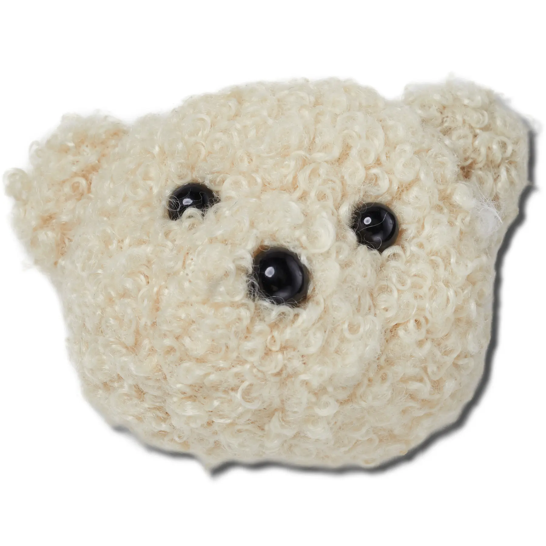 0198445127427 - Jibbitz Terry Teddy Bear Face