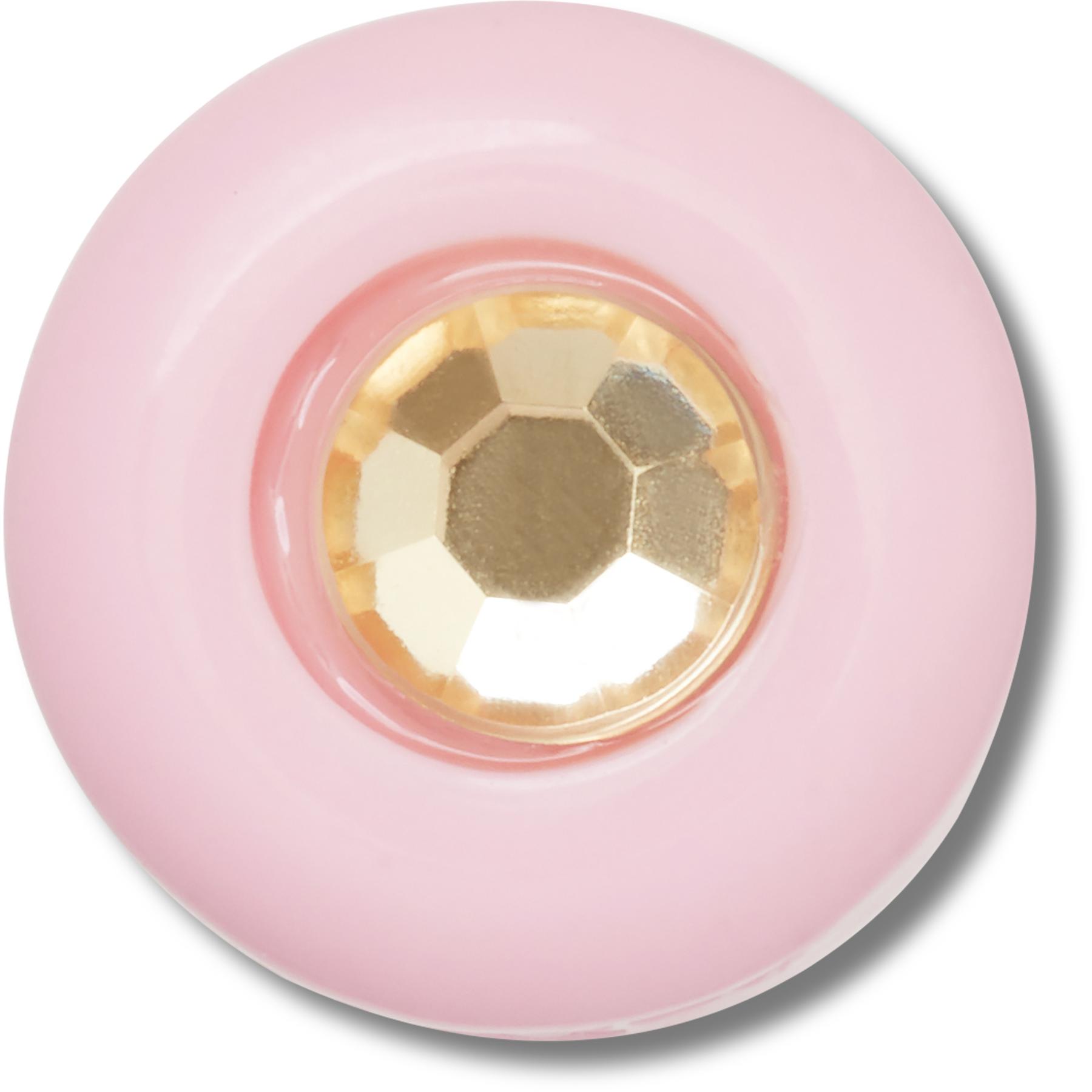 0198445127472 - Jibbitz Pink and Yellow Acrylic Gem