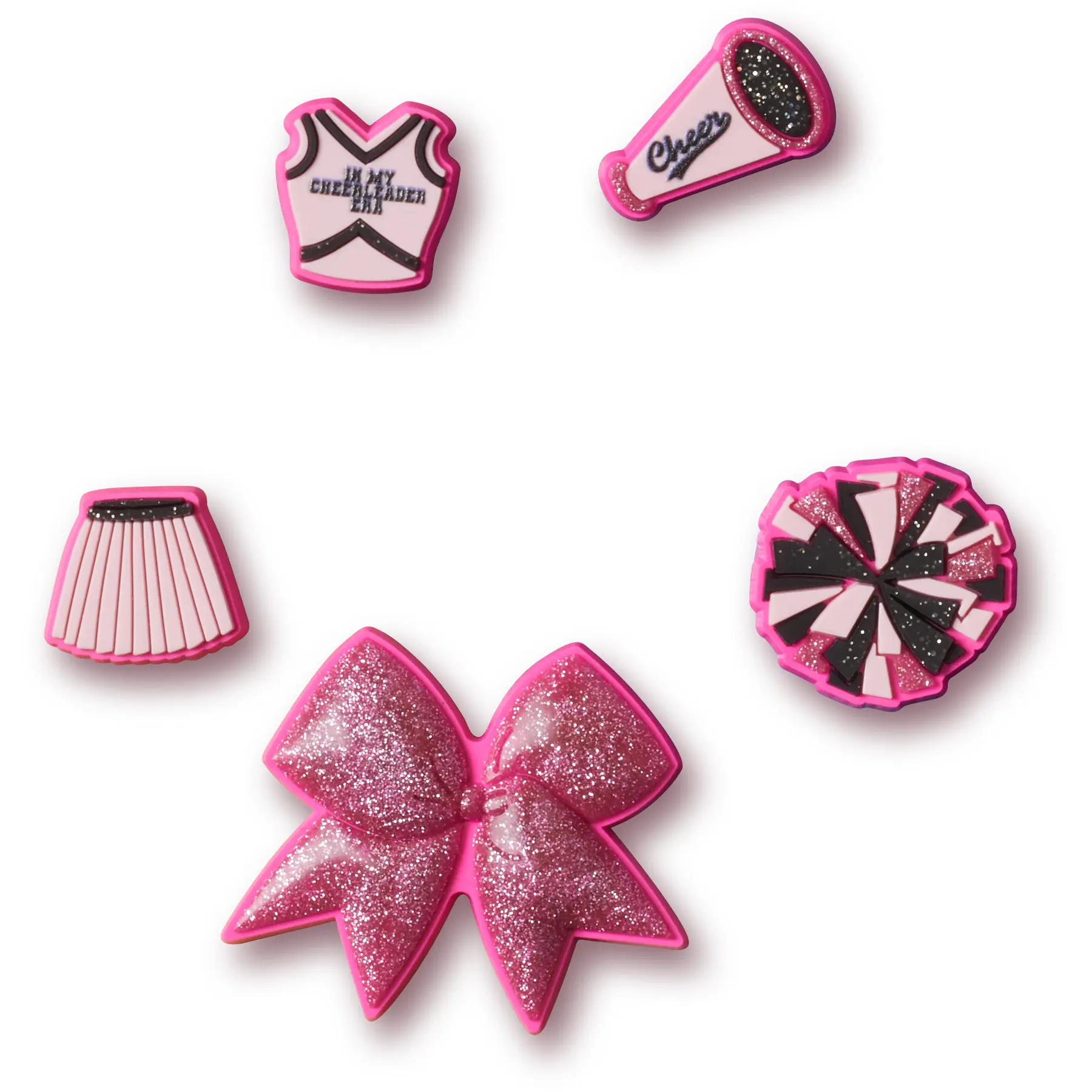 0198445128707 - Jibbitz Cheerleading (x5) 0198445128707 - Jibbitz Cheerleading (x5)