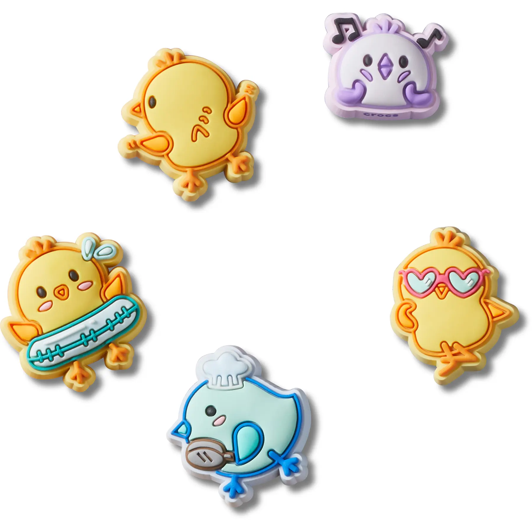 Jibbitz Crocs Chicks Having Fun (x5)