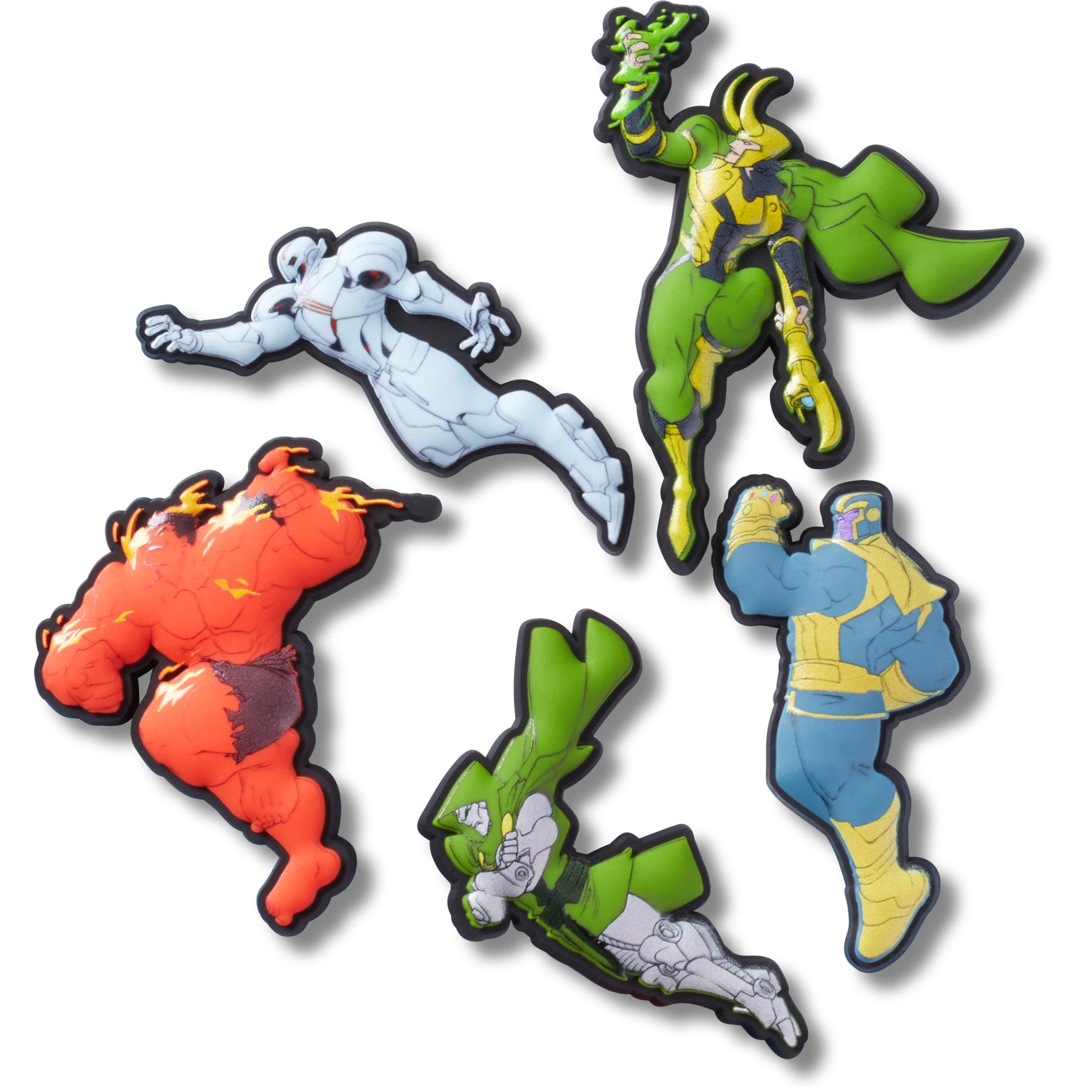 0198445201325 - Jibbitz Avengers Villains (x5)