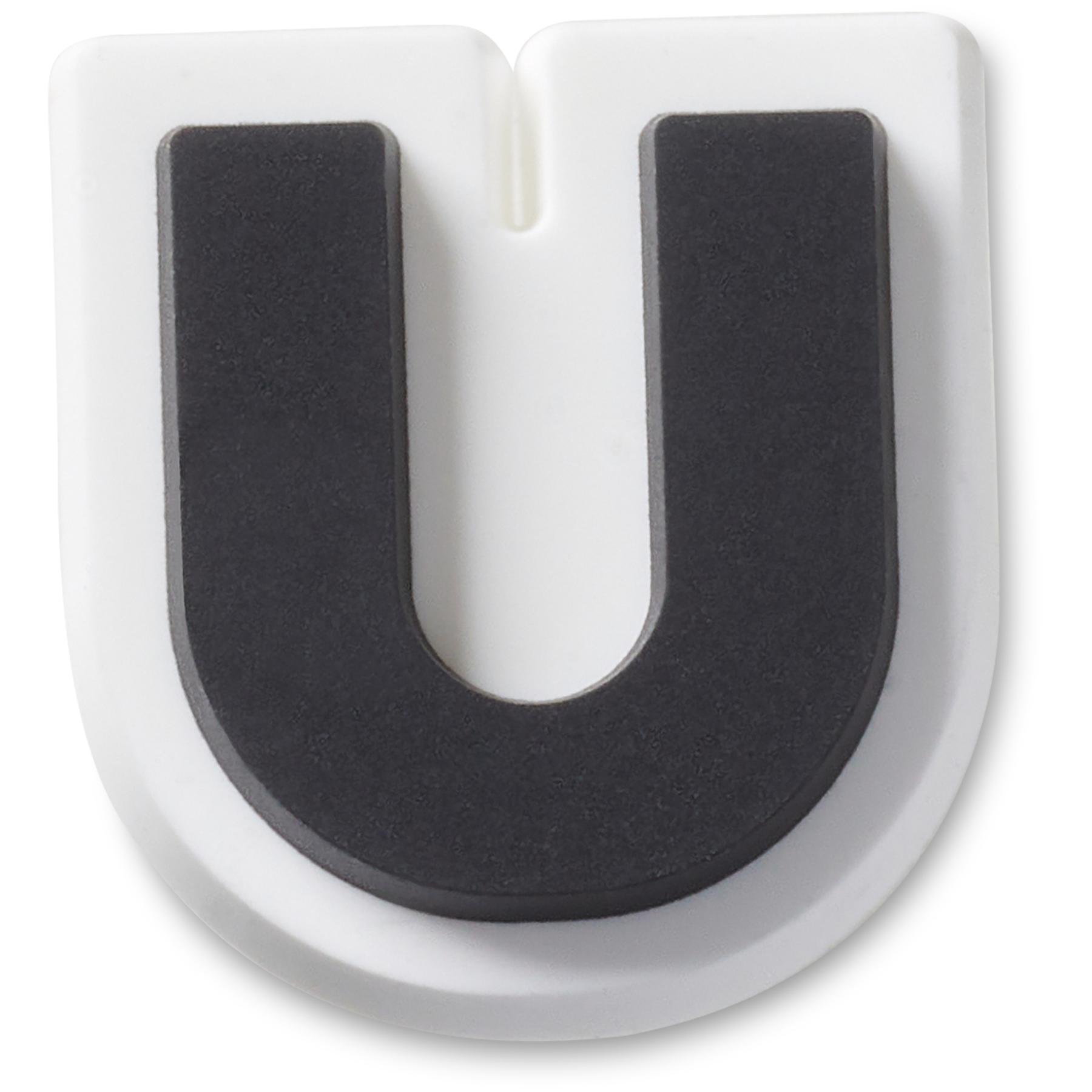 0198445193545 - Jibbitz Bold Uppercase Letter U