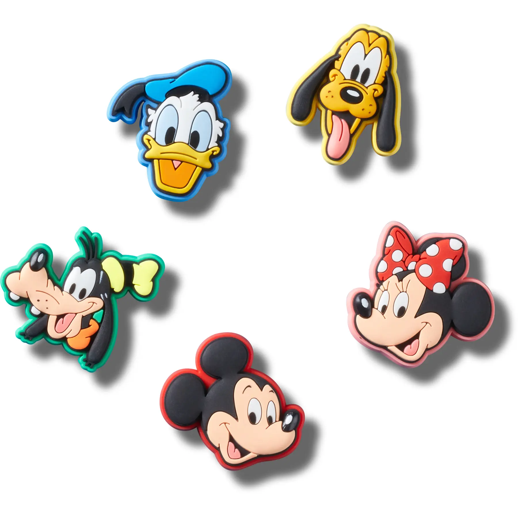 0198445231186 - Jibbitz Mickey Friends Colorful (x5)