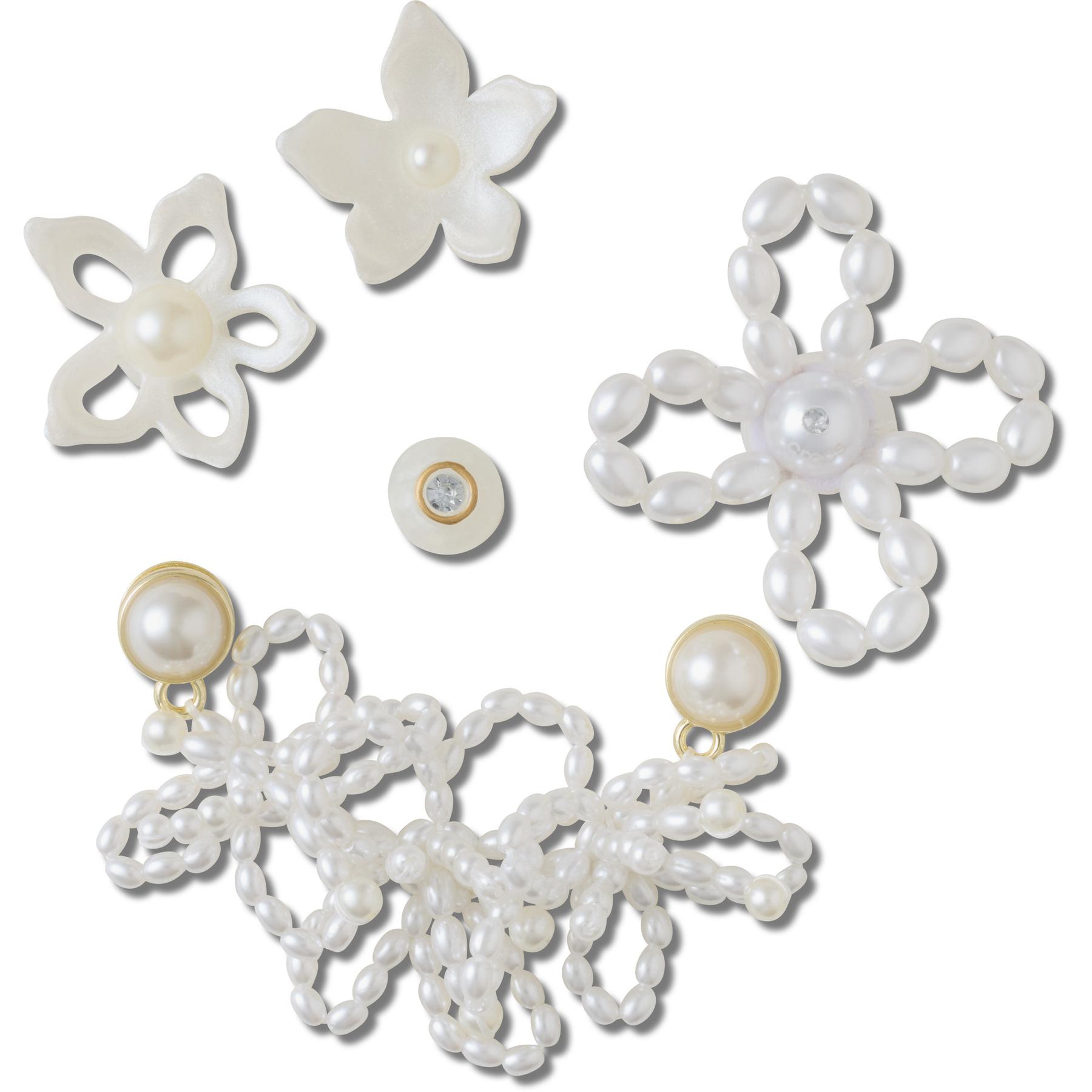 0198445236426 - Jibbitz White Pearl Beaded (x5)