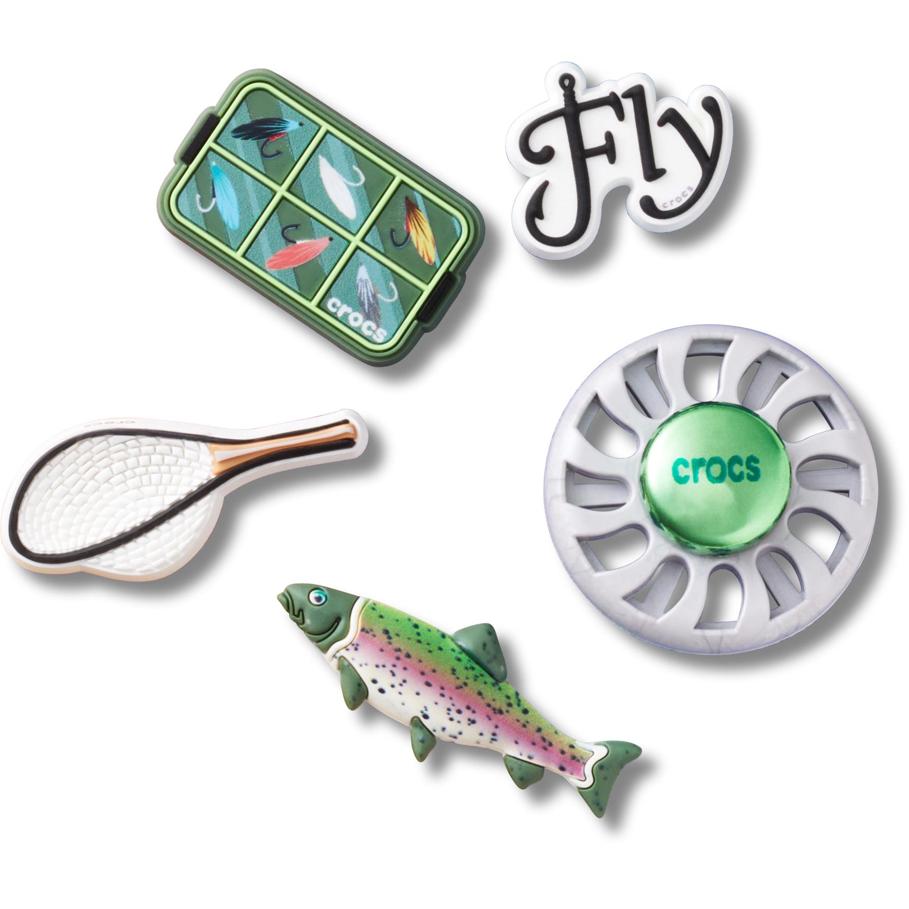 0198445236815 - Jibbitz Fly Fishing (x5)