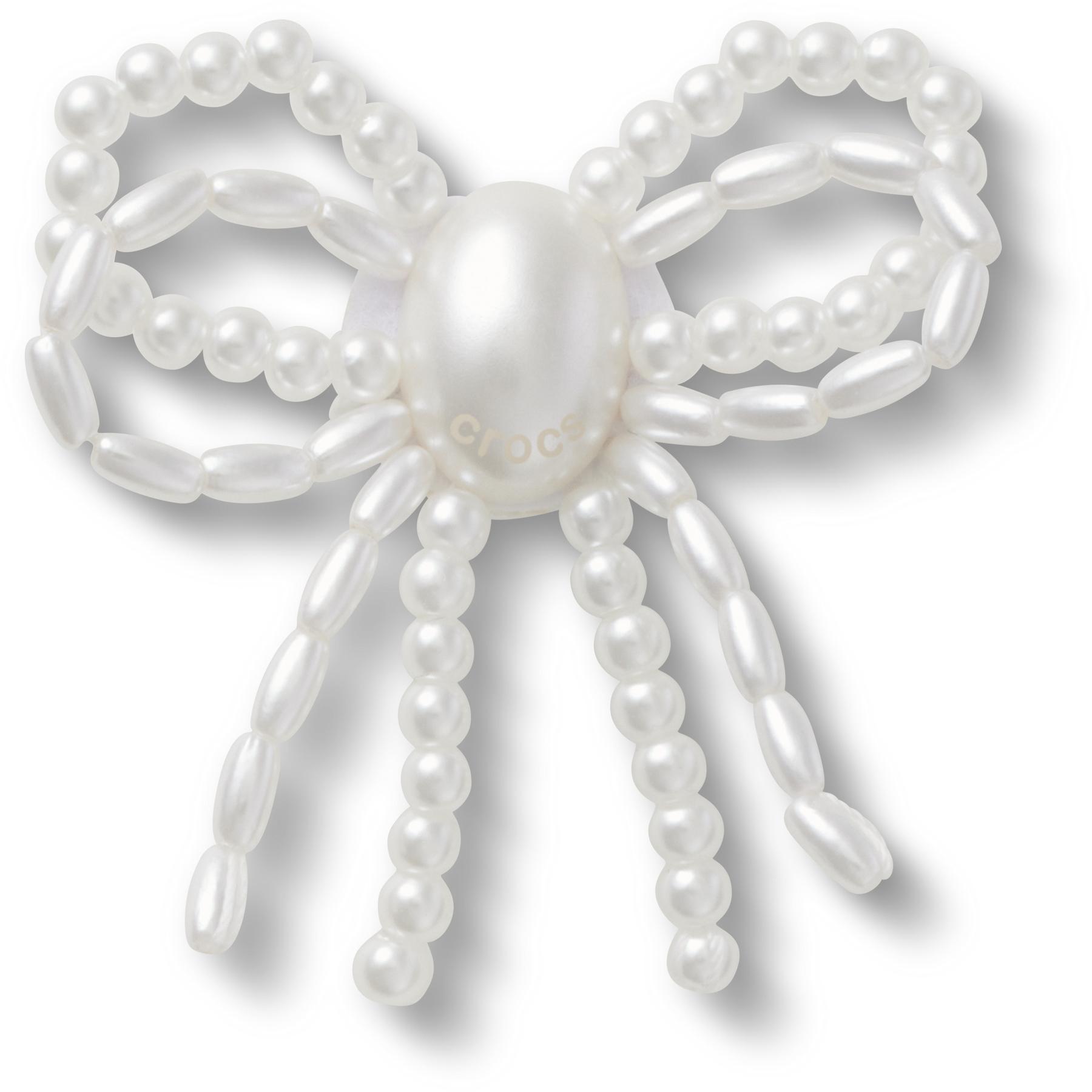 0198445238109 - Jibbitz White Pearl Beaded Bow