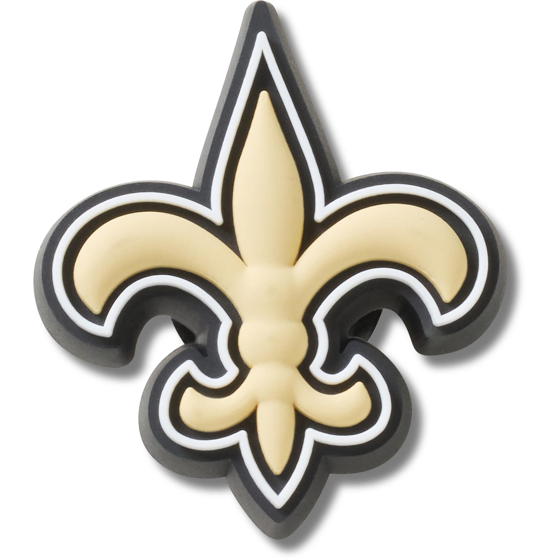 0198445311284 - Jibbitz NFL New Orleans Saints Logo