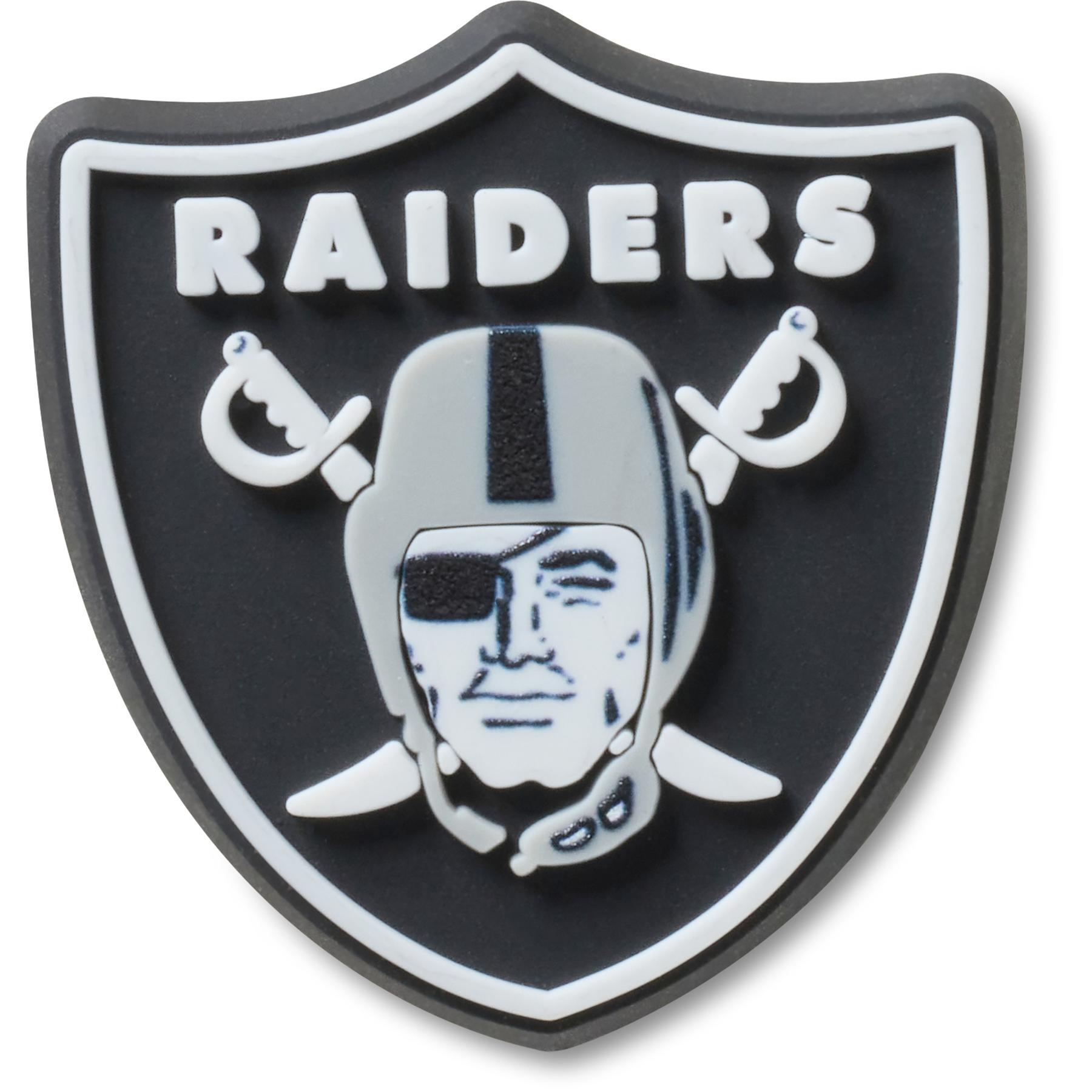 0198445311291 - Jibbitz NFL Las Vegas Raiders Logo