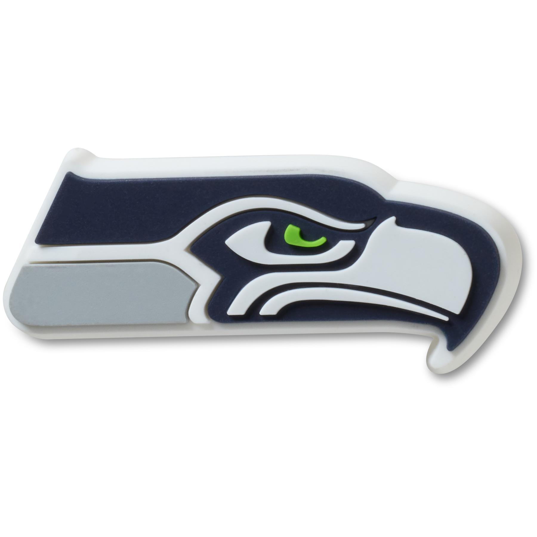 0198445311345 - Jibbitz NFL Seattle Seahawks Logo