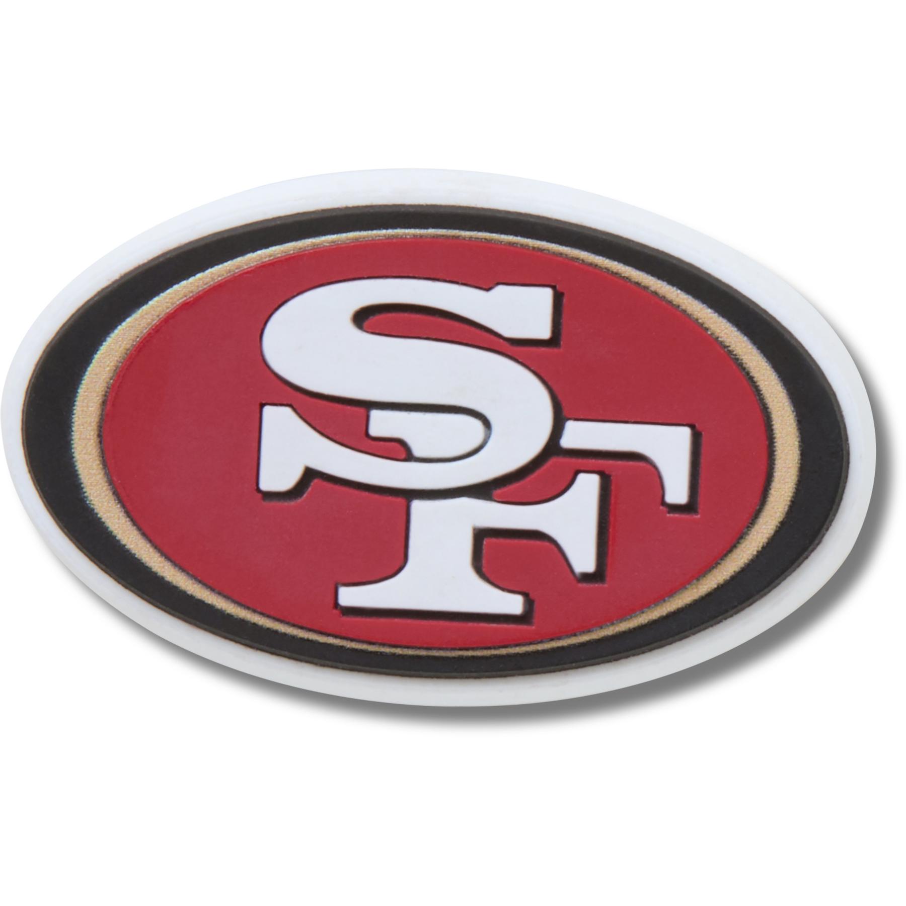 0198445311376 - Jibbitz NFL San Francisco 49ers Logo