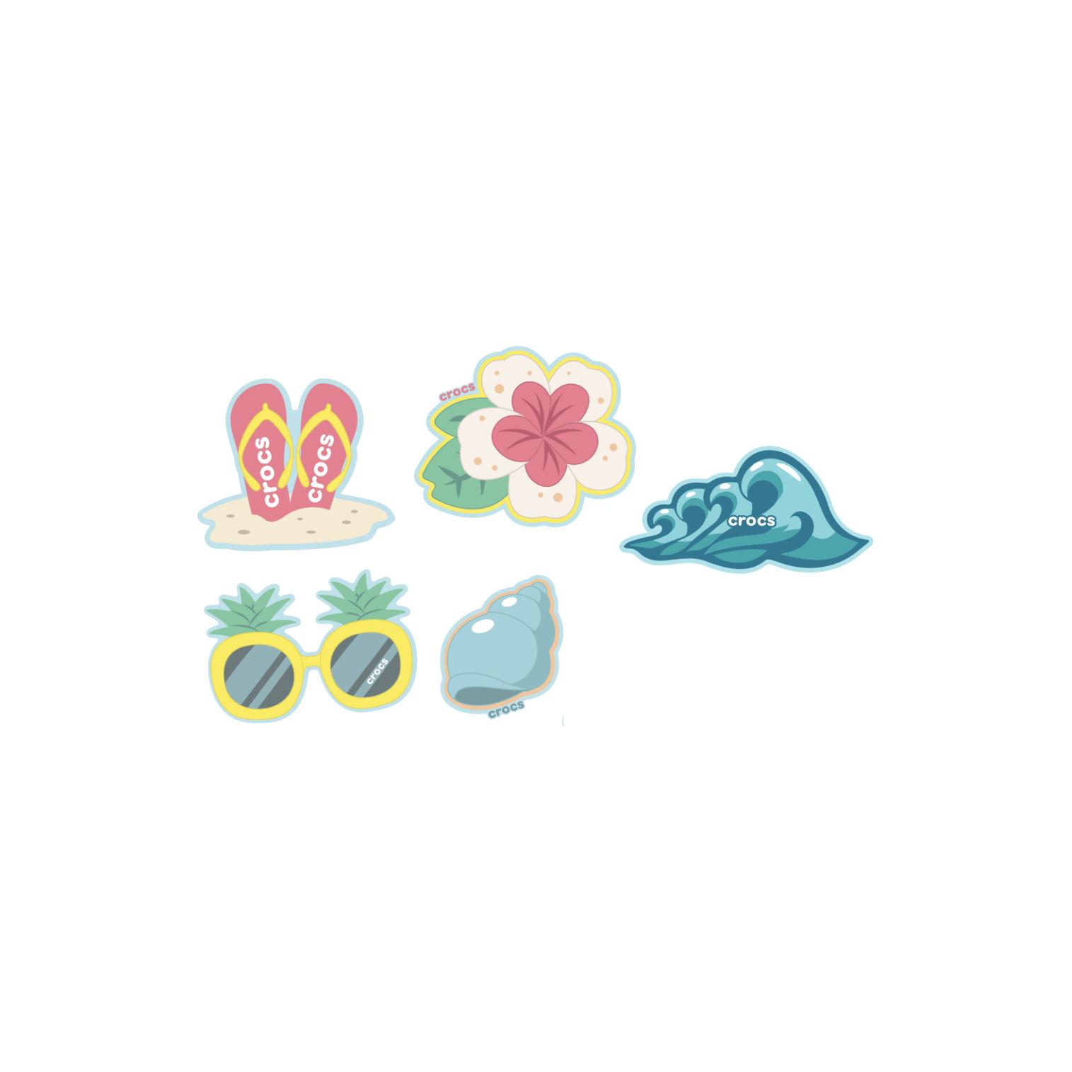 0198445376986 - Jibbitz Beach Time (x5)