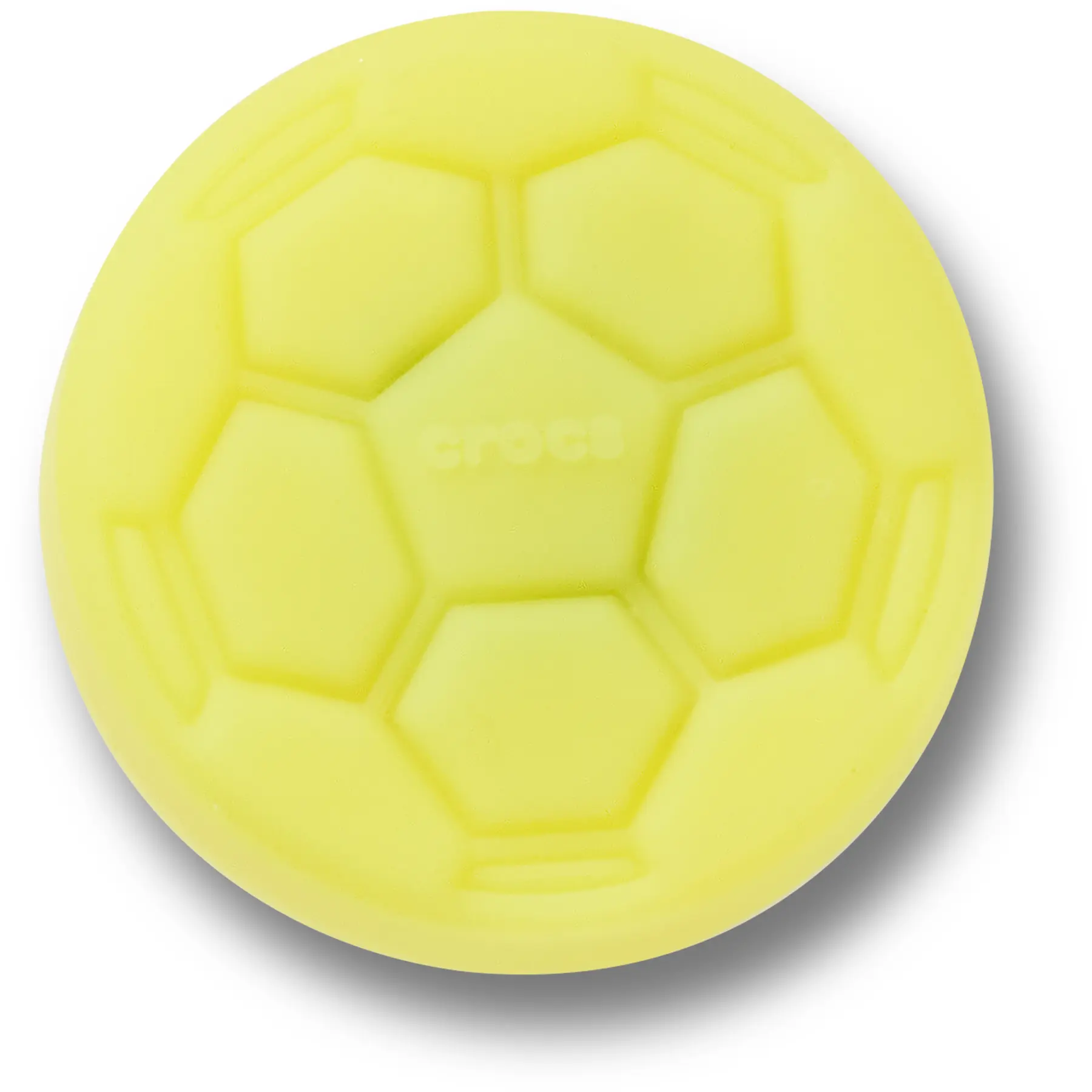 0198445378225 - Jibbitz Lights Up Yellow Soccer Ball