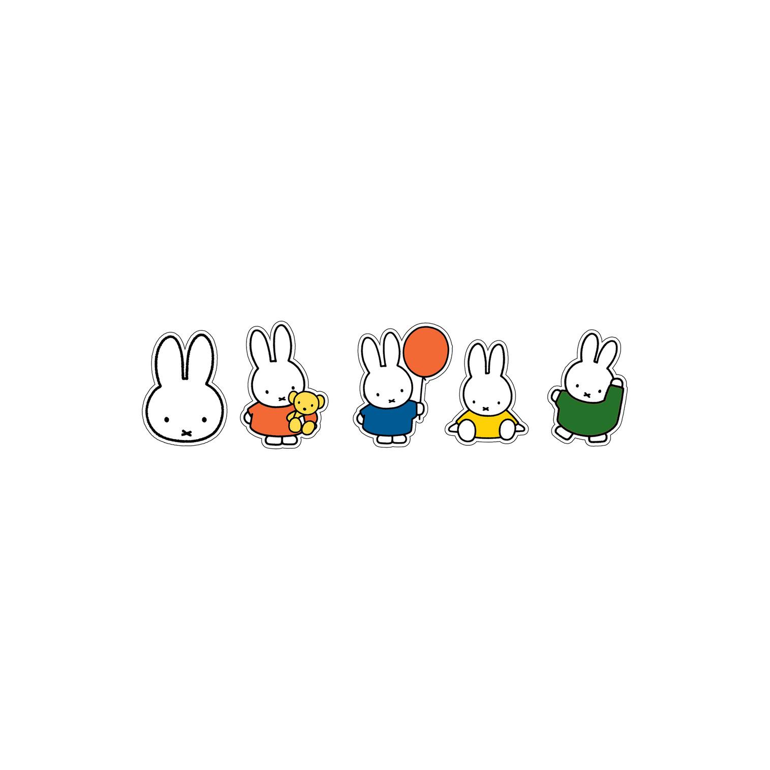 0198445434679 - Jibbitz Miffy (x5)