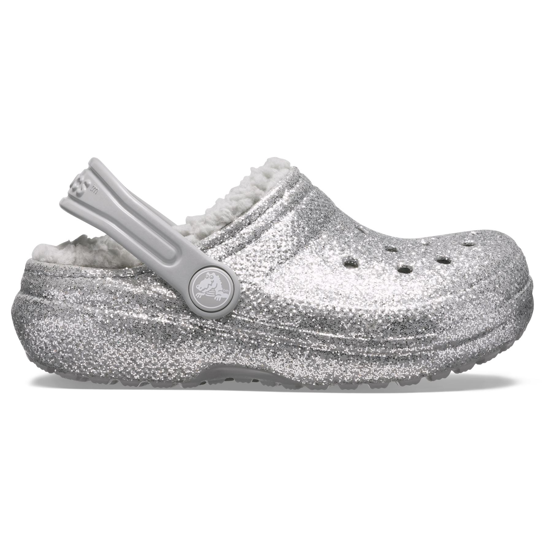 0191448397910 - enfant classic glitter lined clog