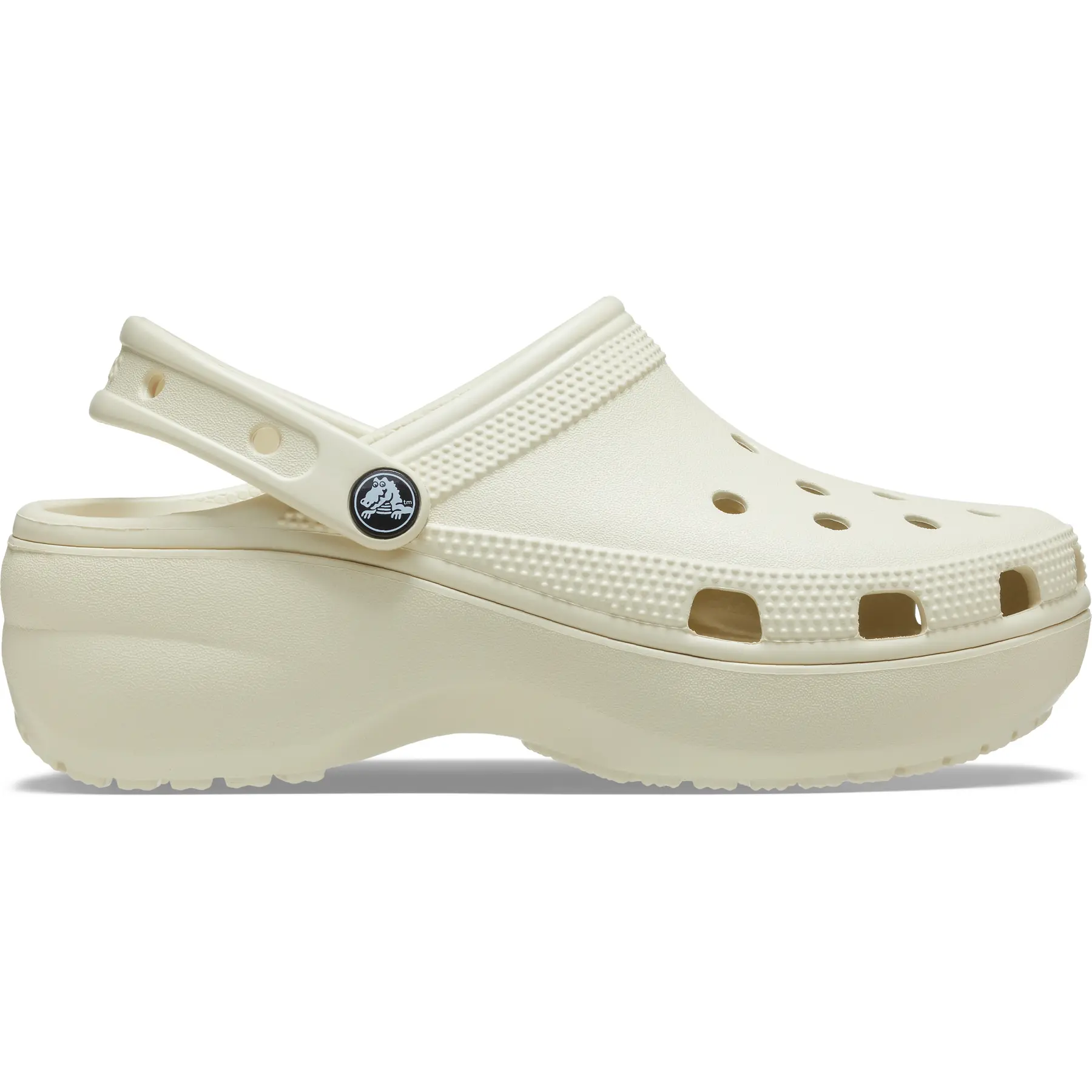 0191448963436 - Classic Platform Clog Pantolette 41-42 EU Damen Beige 0191448963436 - Classic Platform Clog Pantolette 41-42 EU Damen Beige