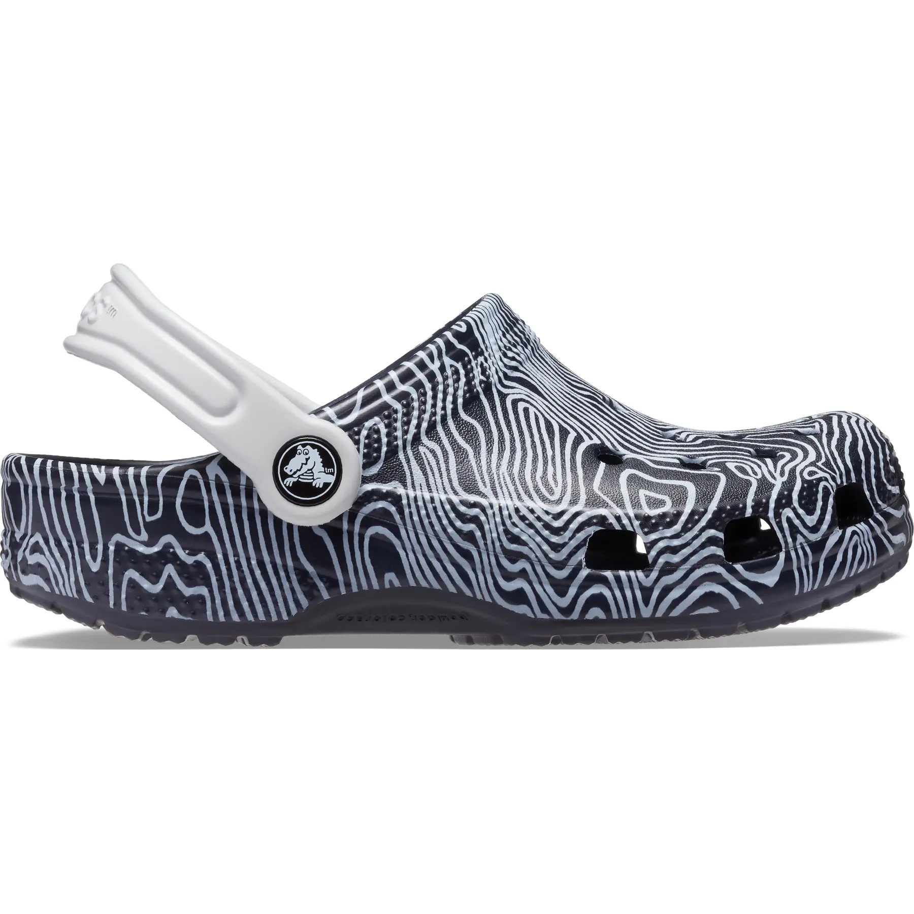 Kinderklompen Crocs Classic Topographic