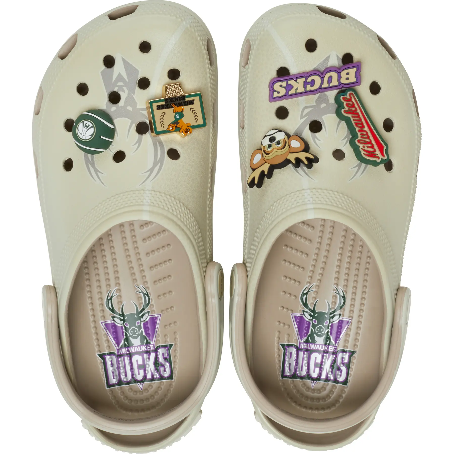 Milwaukee Bucks FOCO Molded Garden Clogs Men Size Large Men main image 2