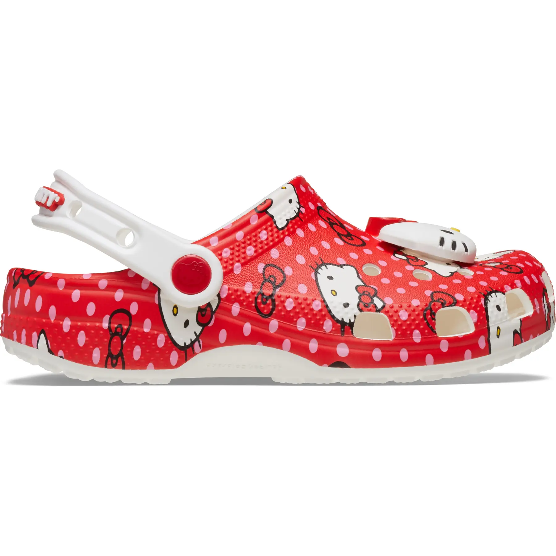 0196265827398 - Clogs für Kinder Hello Kitty Red Classic