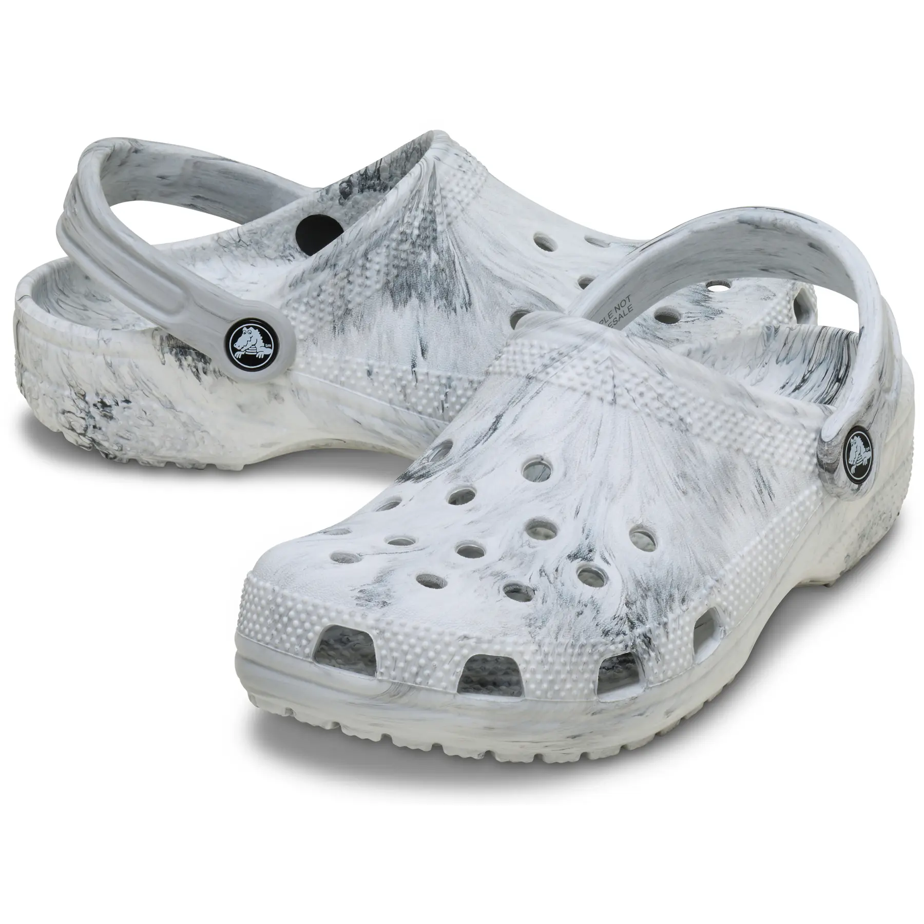 Children's clogs Crocs Classic Watercolor Marbled | Sneakids