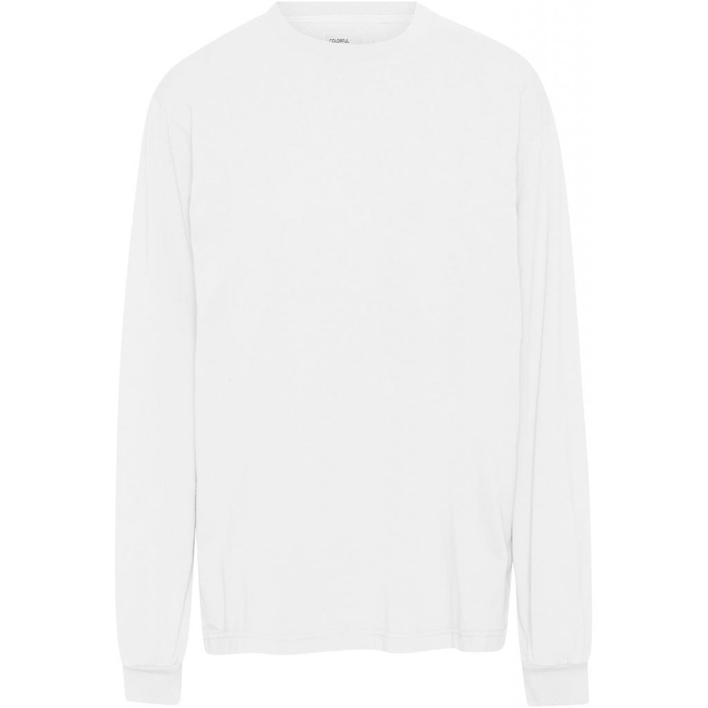 5602991057121 - T-Shirt langarm Organic oversized optical white