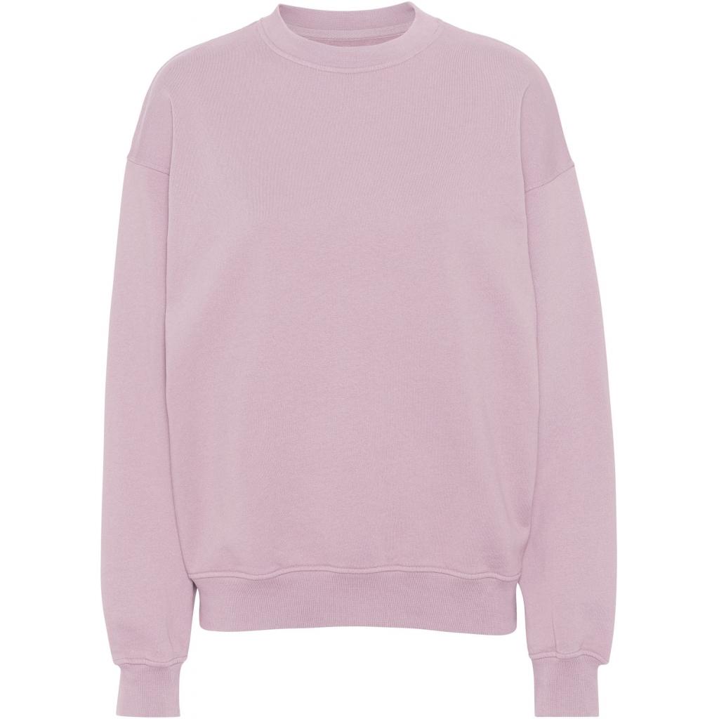 5602991058715 - Sweatshirt mit Rundhalsausschnitt Organic oversized faded pink