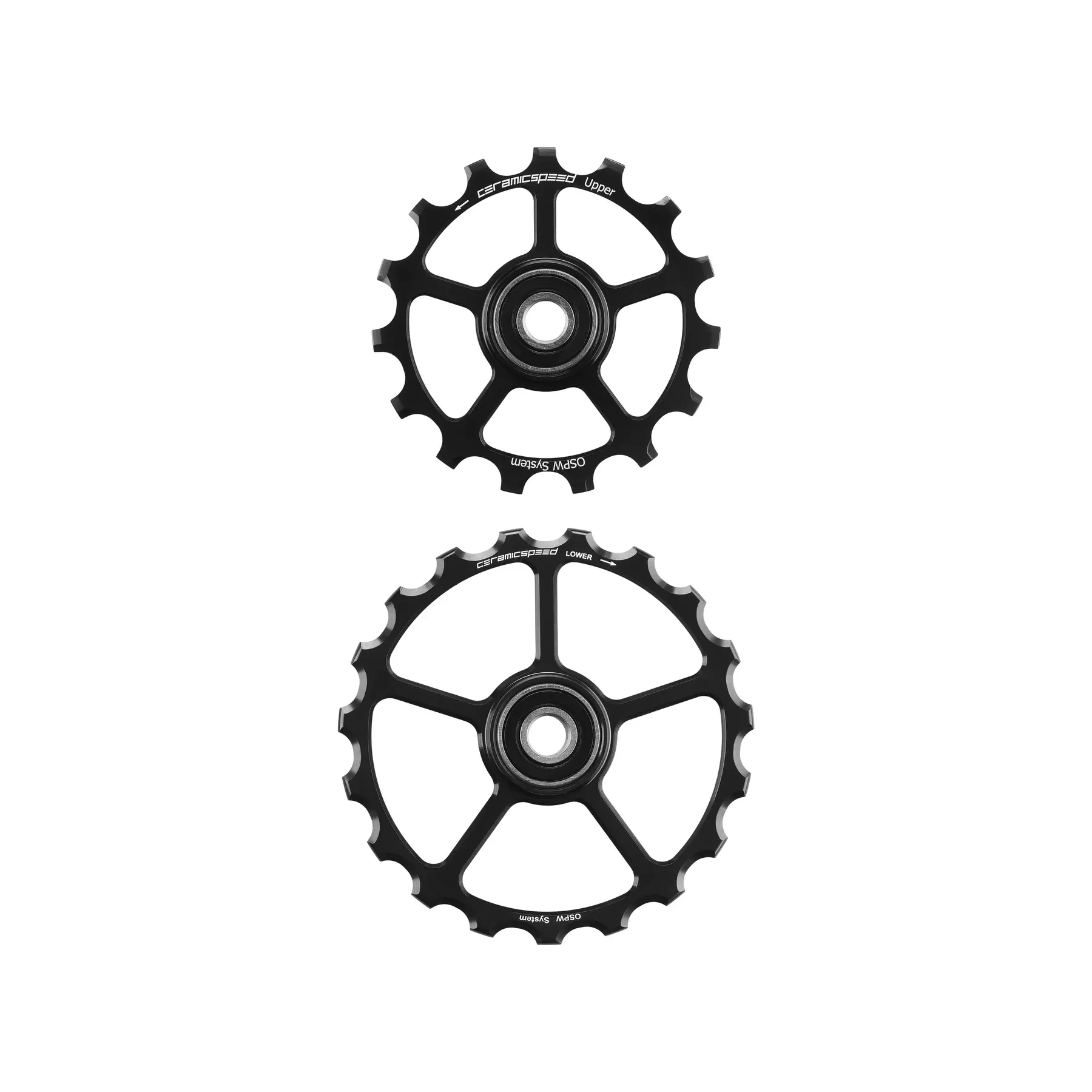 Roller CeramicSpeeds OS Riemenscheibenräder Ersatz beschichtet 15+19