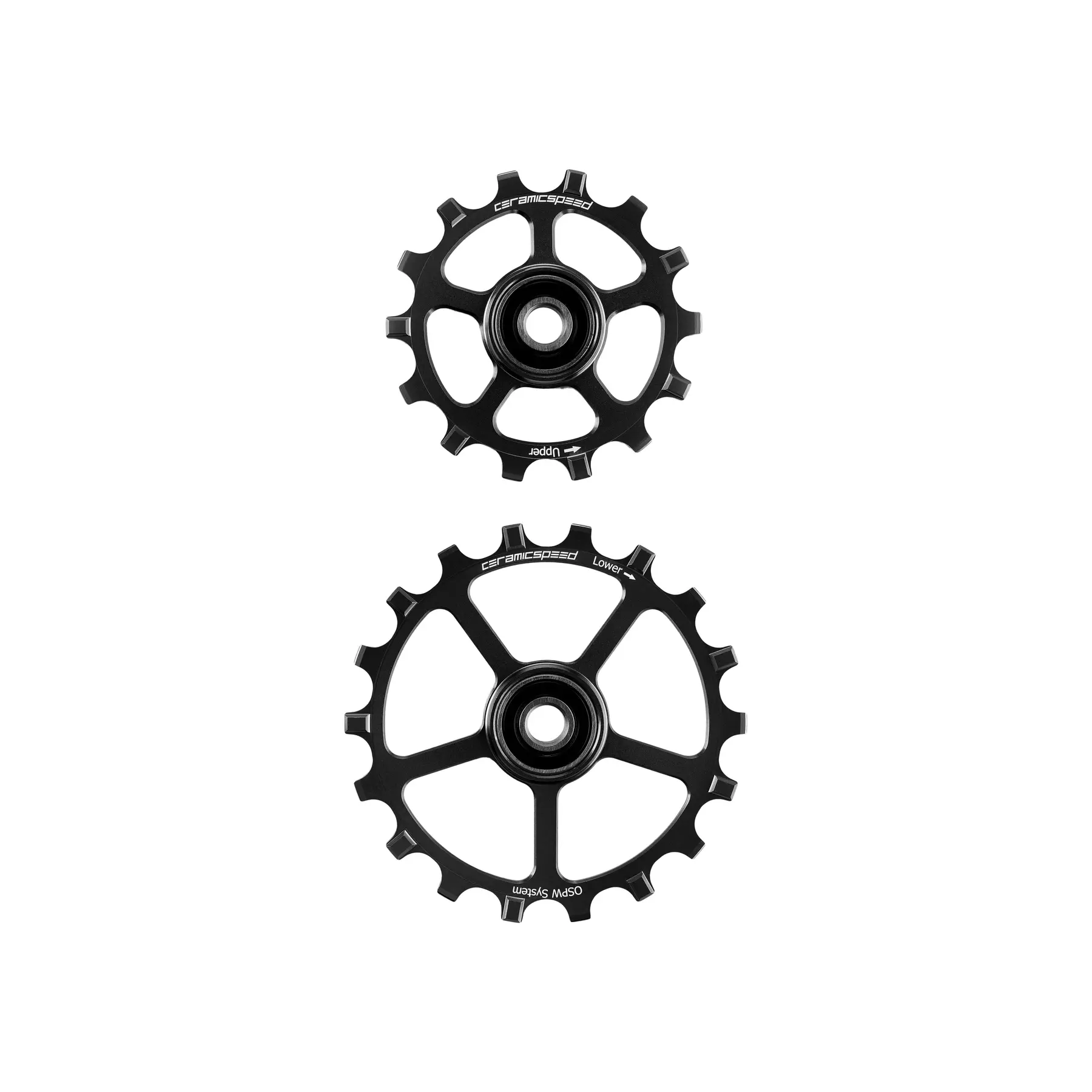 Roller CeramicSpeeds OS Riemenscheibe Räder Ersatz 14+18 beschichtet