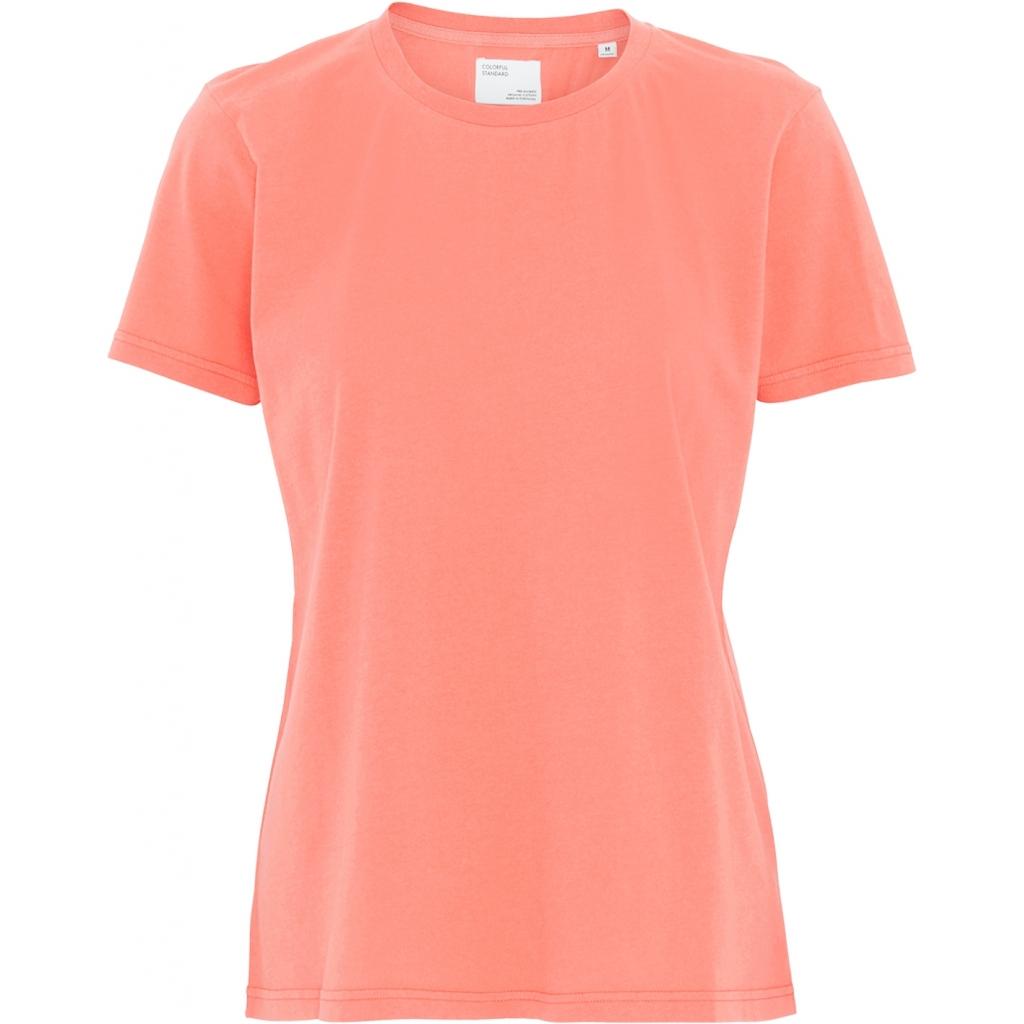 5602991030414 - T-Shirt Frau Light Organic bright coral