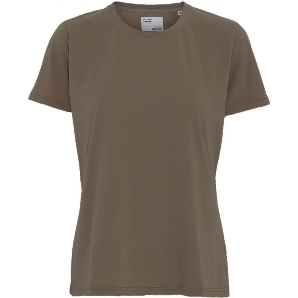 Maglietta da donna  Light Organic cedar brown