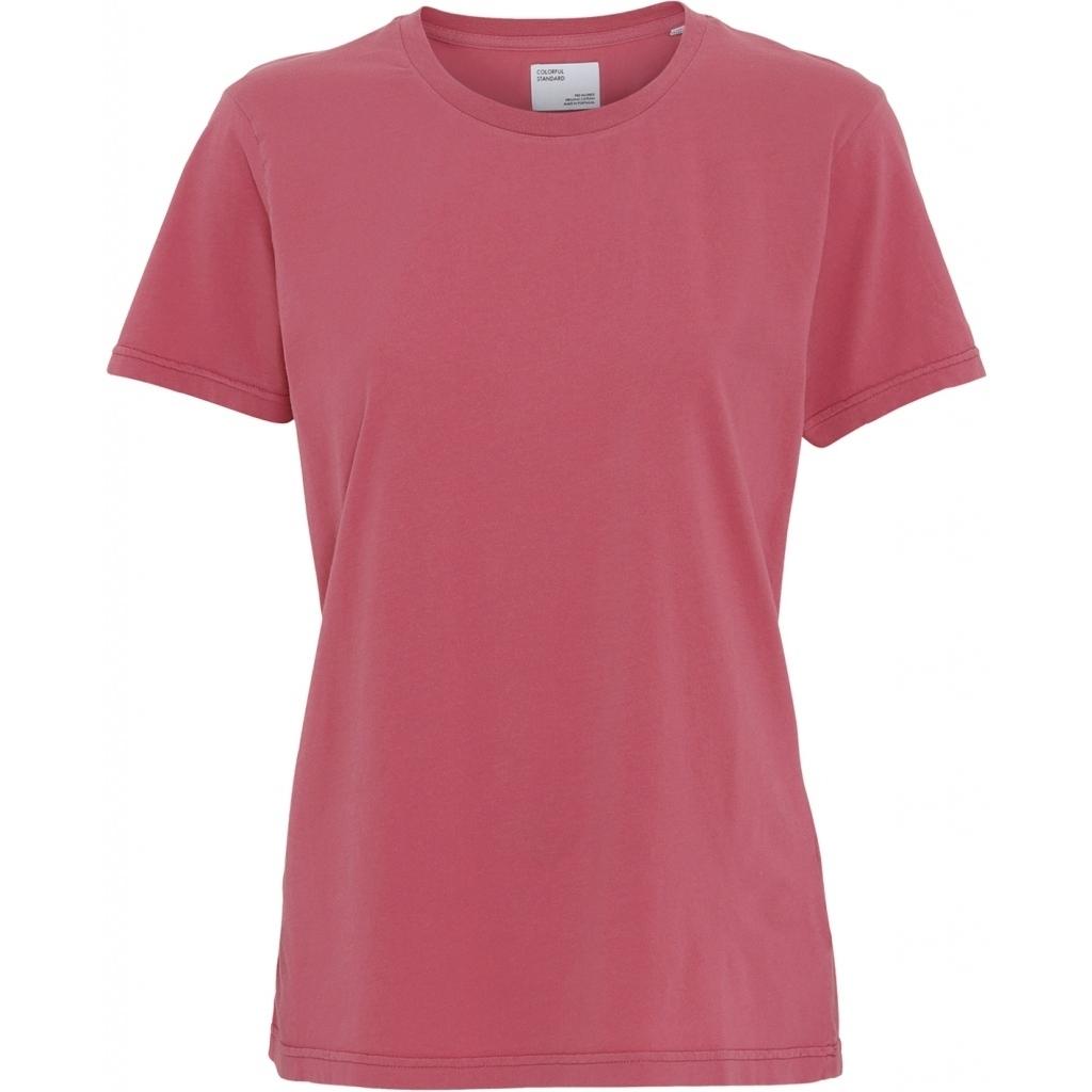 5600493186721 - T-Shirt Frau Light Organic raspberry pink