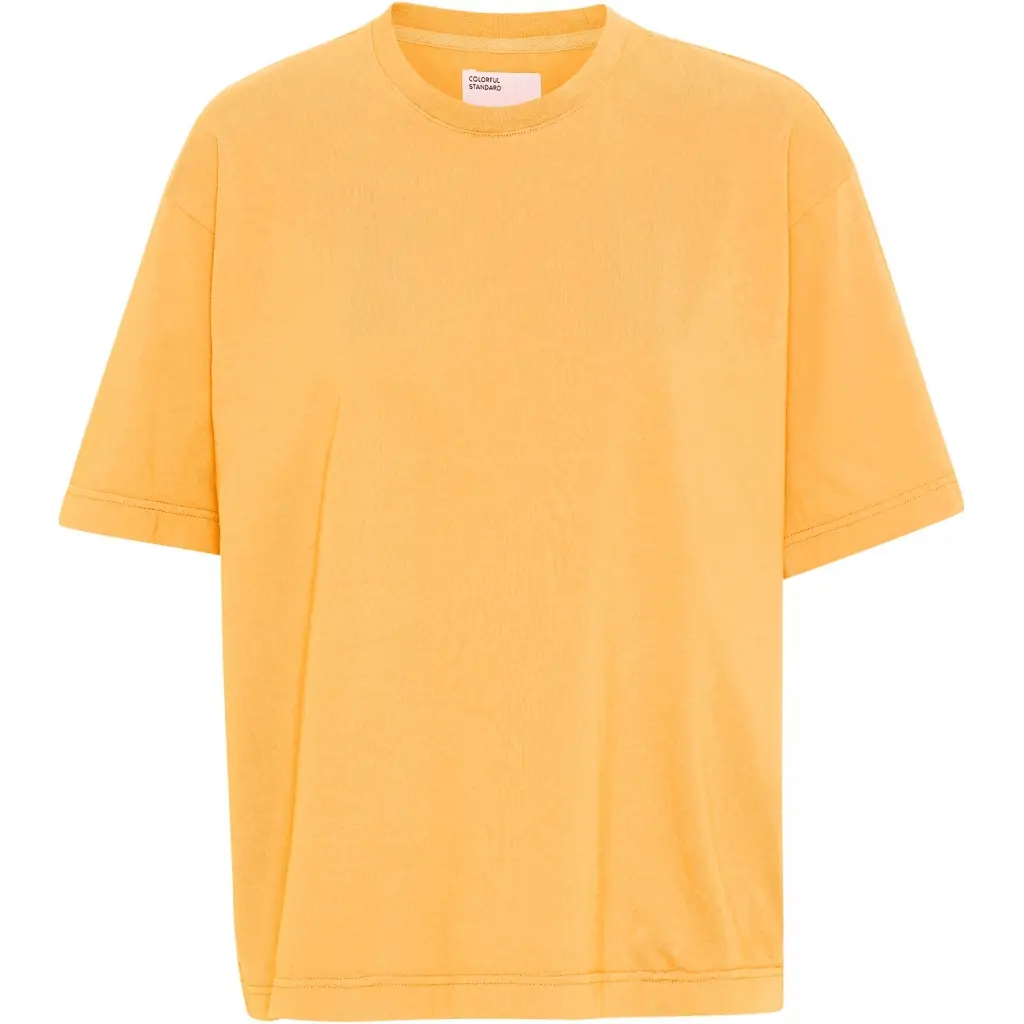 Women's T-shirt Colorful Standard Organic oversized burned yellow