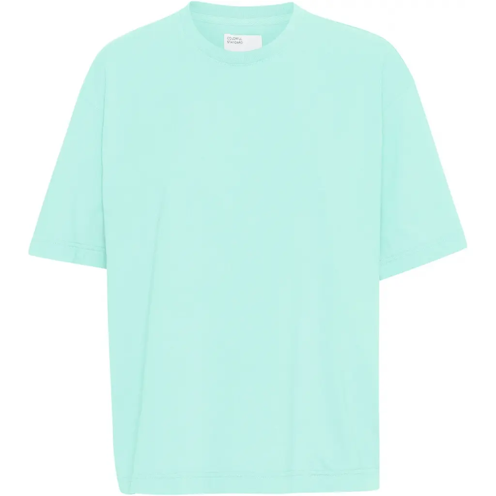 5602991054595 - T-Shirt Damen Organic oversized light aqua