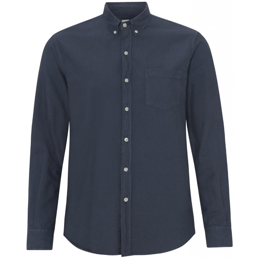5602991018443 - Classic Organic Oxford Button Down Shirt Petrol Blue