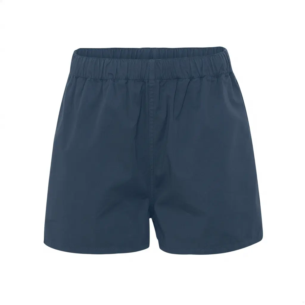 Pantaloncini in twill da donna  Organic petrol blue