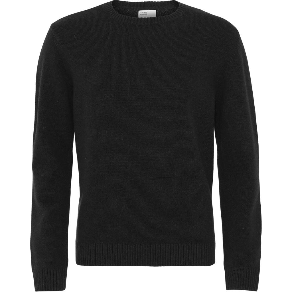 5602991012489 - Pullover mit Rundhalsausschnitt aus Wolle Classic Merino deep black 5602991012489 - Pullover mit Rundhalsausschnitt aus Wolle Classic Merino deep black