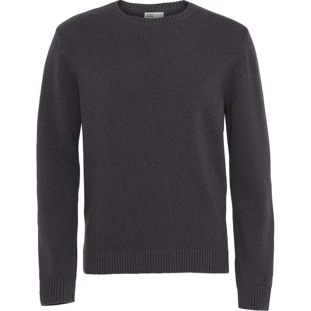 5602991012922 - Pullover mit Rundhalsausschnitt aus Wolle Classic Merino lava grey