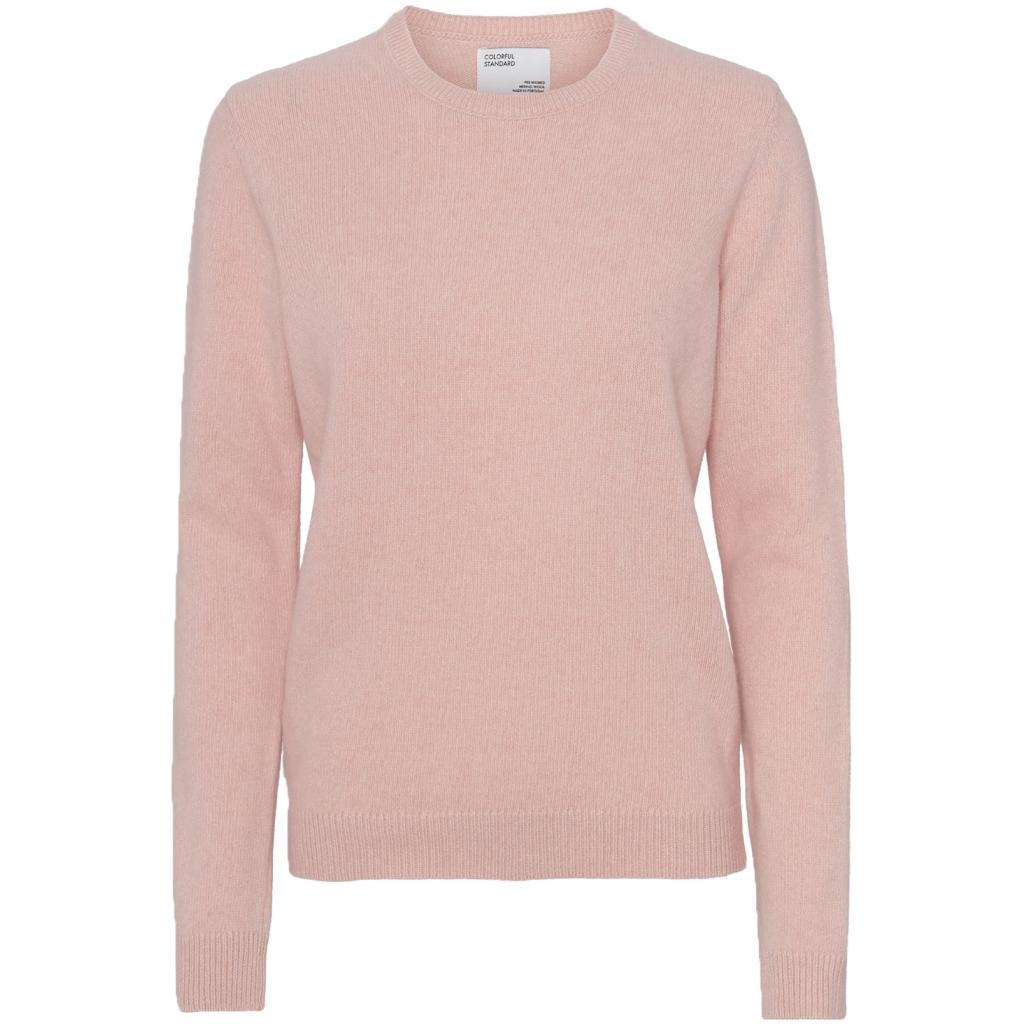 5602991022365 - Pullover mit Rundhalsausschnitt aus Wolle Frau Classic Merino faded pink