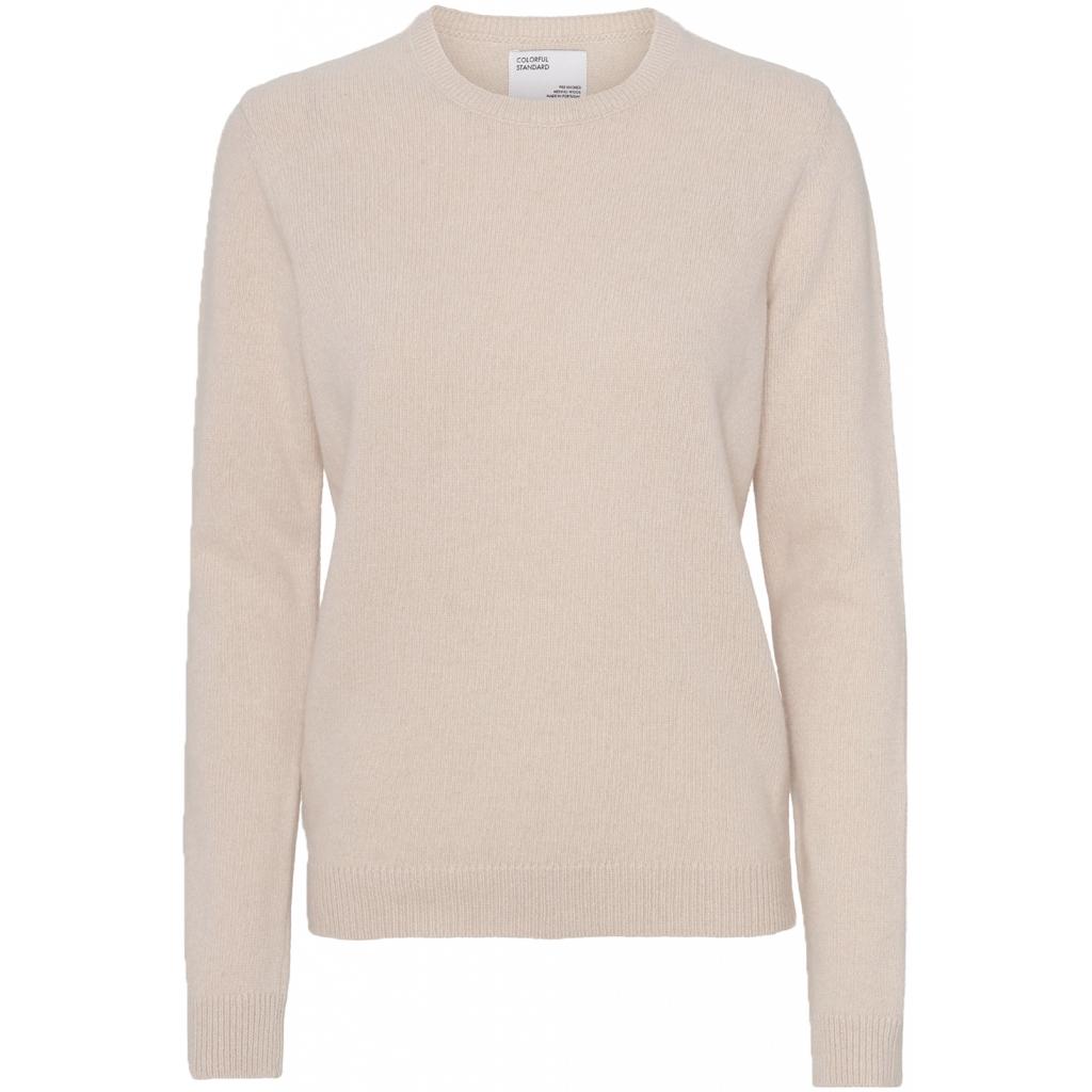 5602991022464 - Pullover mit Rundhalsausschnitt aus Wolle Frau Classic Merino ivory white 5602991022464 - Pullover mit Rundhalsausschnitt aus Wolle Frau Classic Merino ivory white