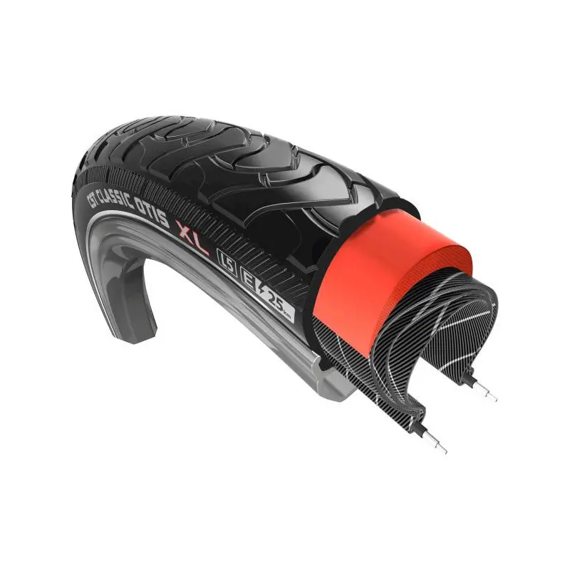 CST Starrer Reifen mit Reflektoren Banden Otis Xl 37-622 Unisex