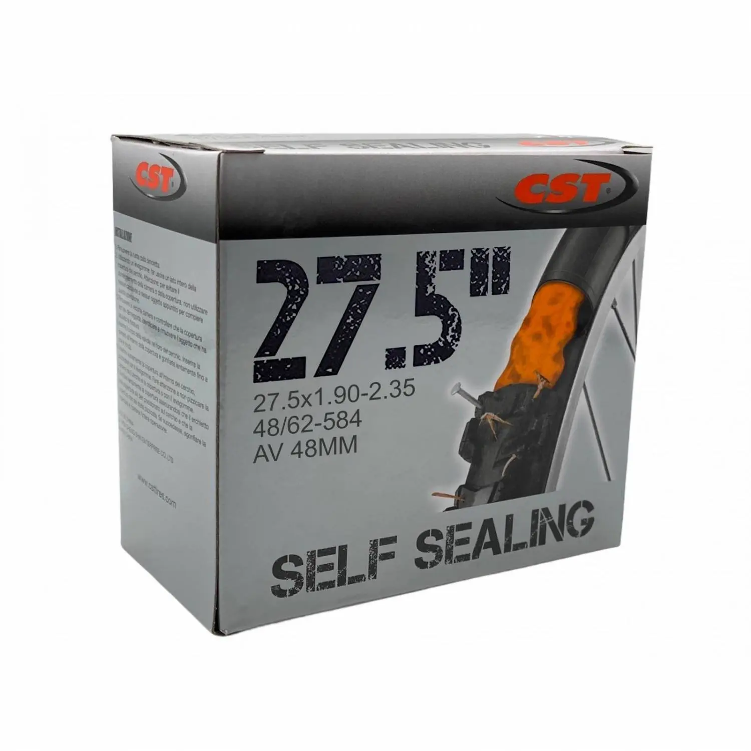 Velo Store - UK Large valve gel seal air chamber CST Schrader AV48 | Extra 10% off with Subscription, Postage £16.79 to UK Fedex.