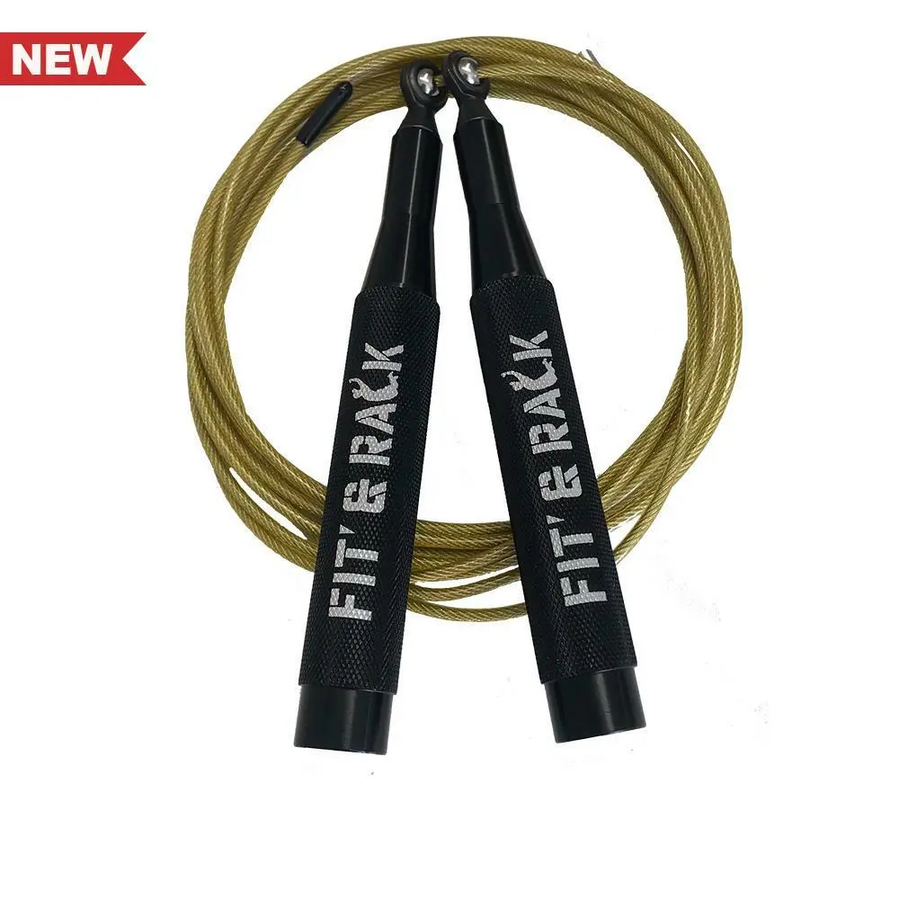 Fit & Rack Noir Short Skipping Rope