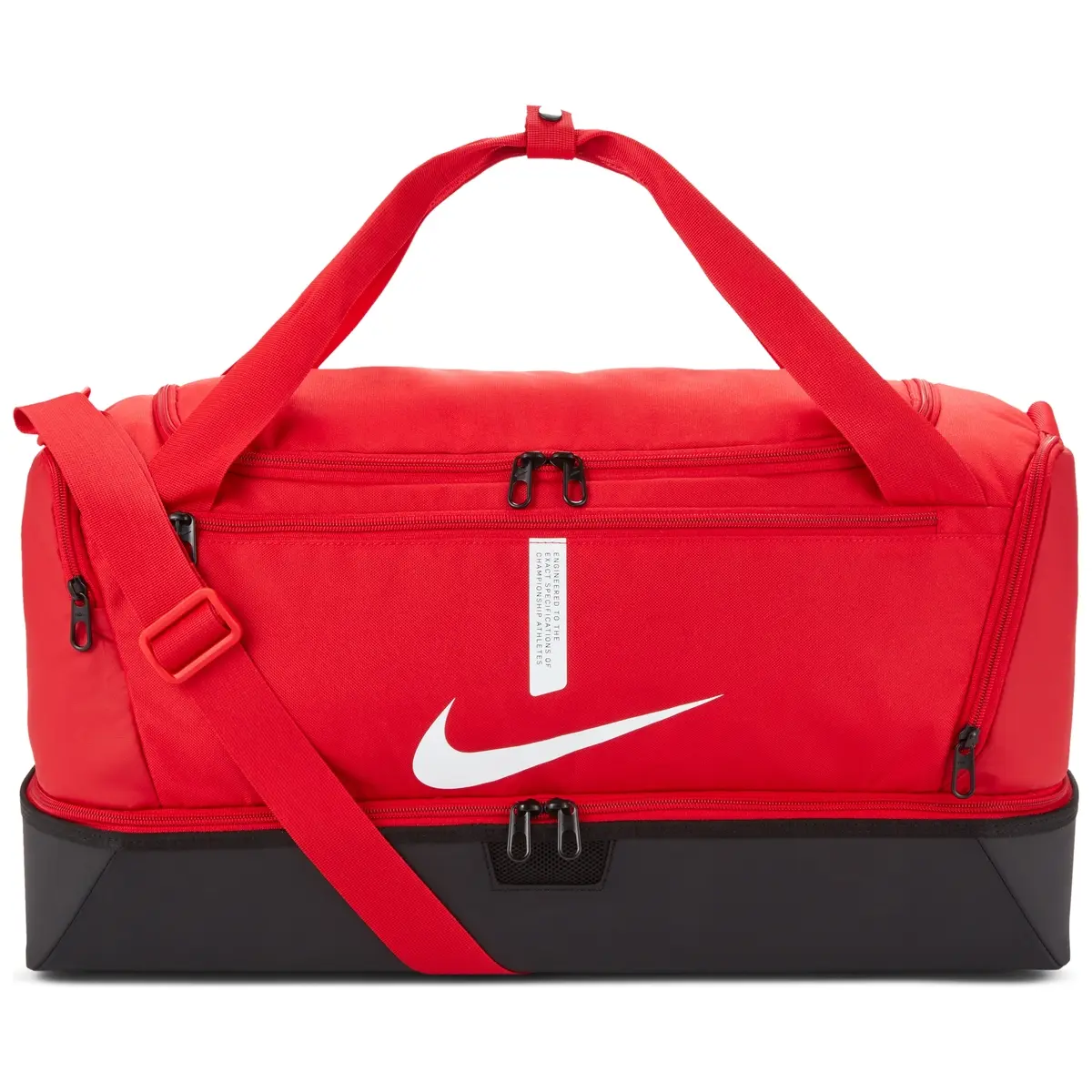 Nike スポーツバッグ ブラック/レッド 中型 Sports bag Nike Academy Team M | Foot-Store