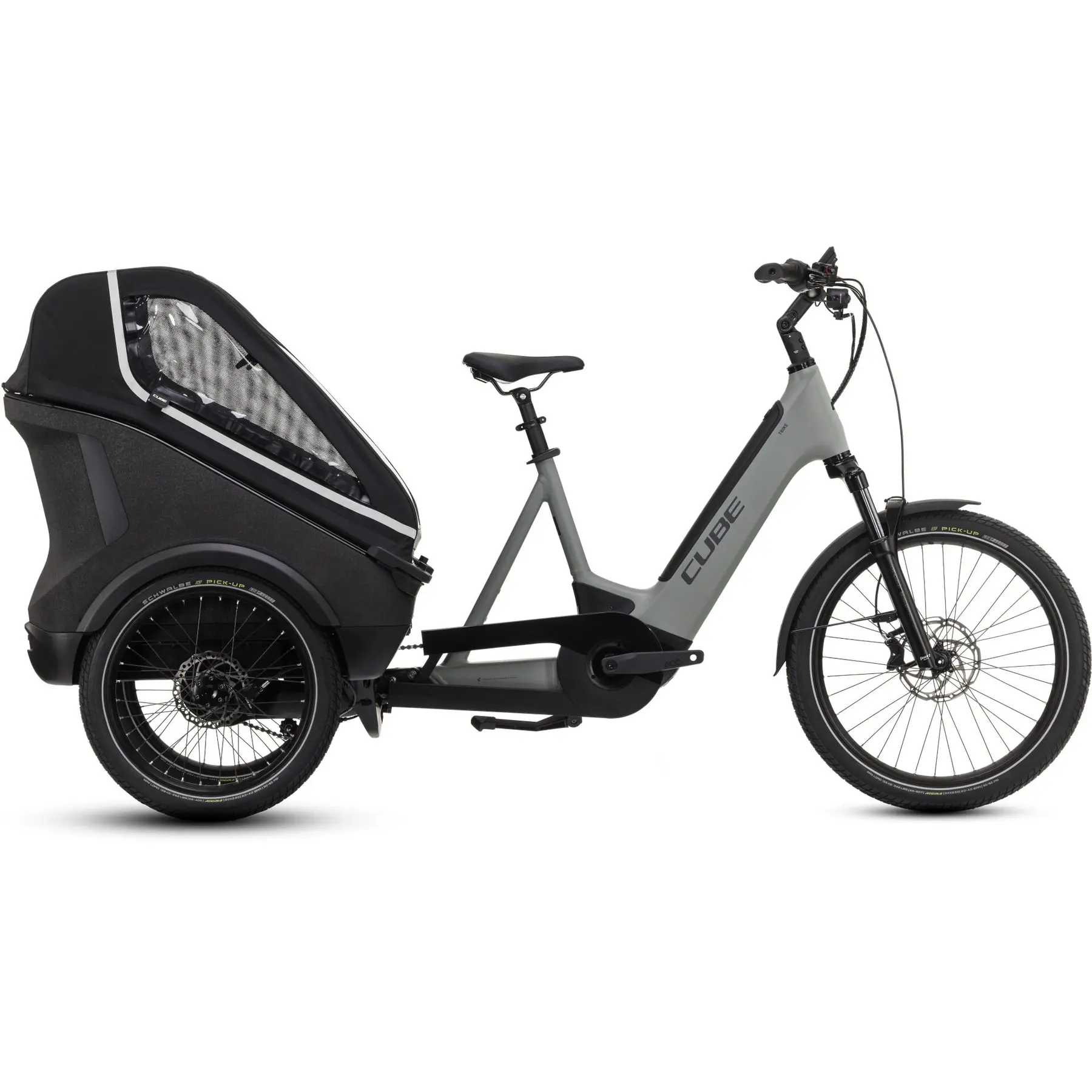 Elektrische vracht driewieler CUBE Bikes Trike Family Hybrid 1500