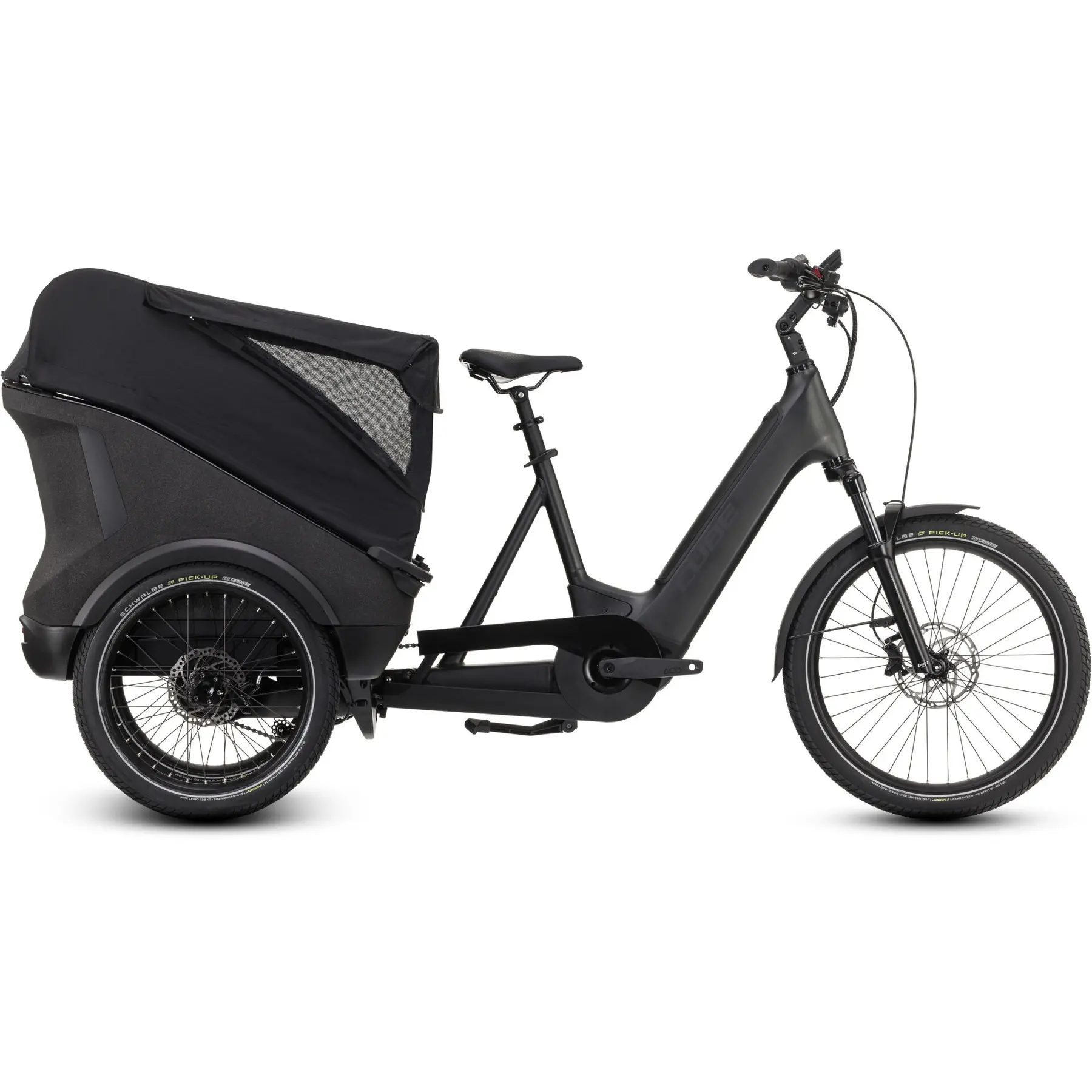 Elektrische vracht driewieler CUBE Bikes Trike Family Hybrid 750