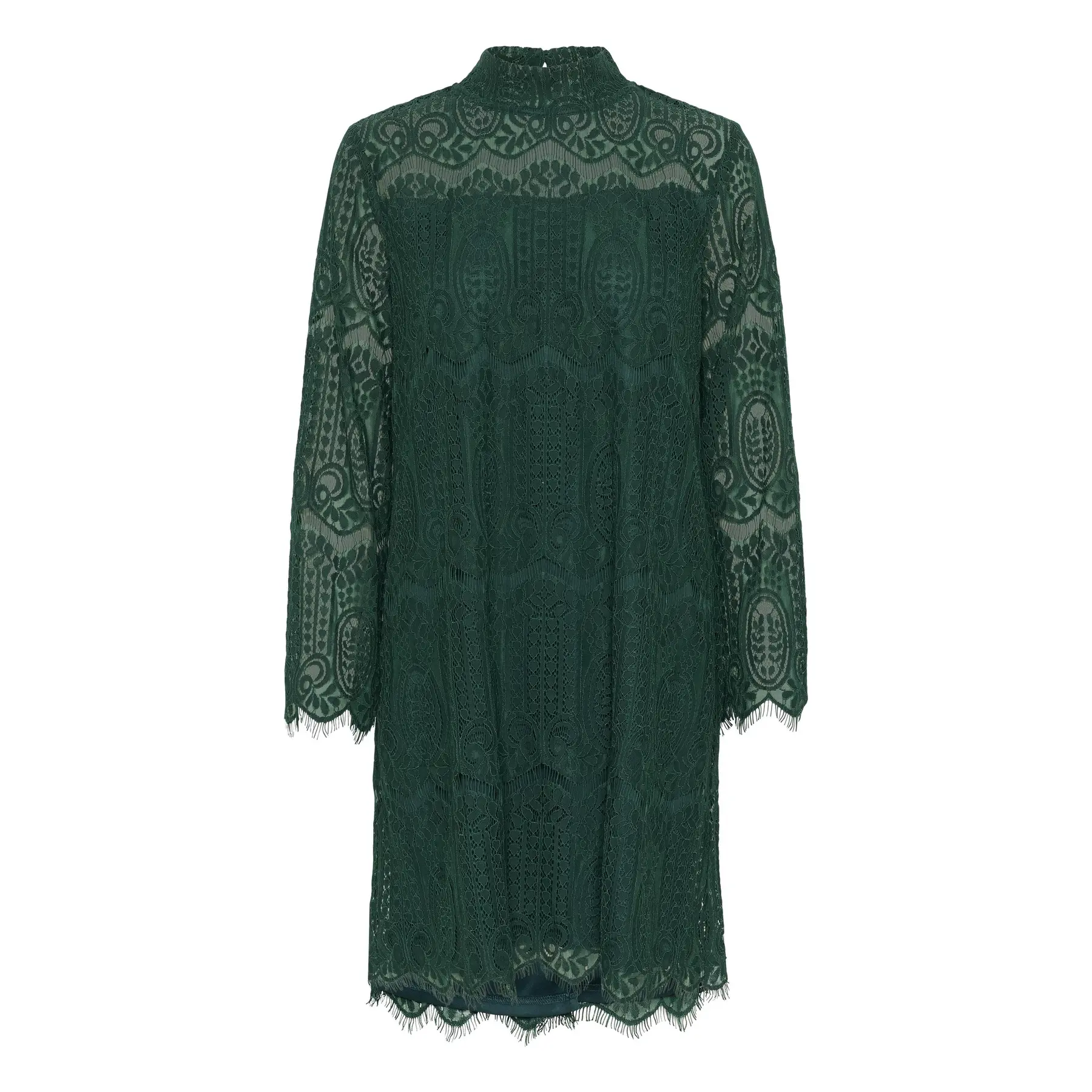 Image of Kurzes Spitzenkleid für Damen CULTURE CUIma