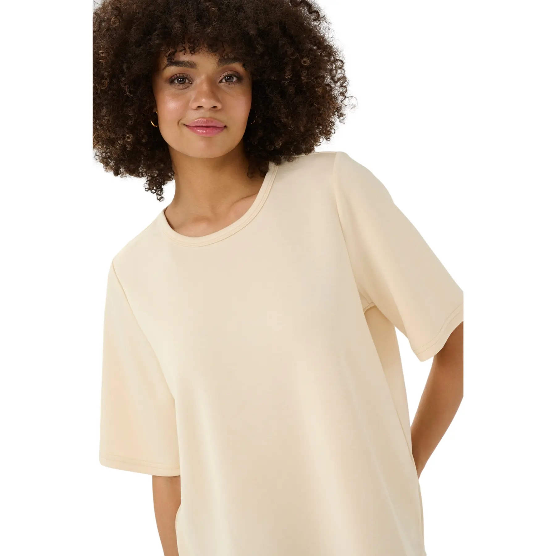Culture Women's Blanc T-Shirt Hara Chabrina