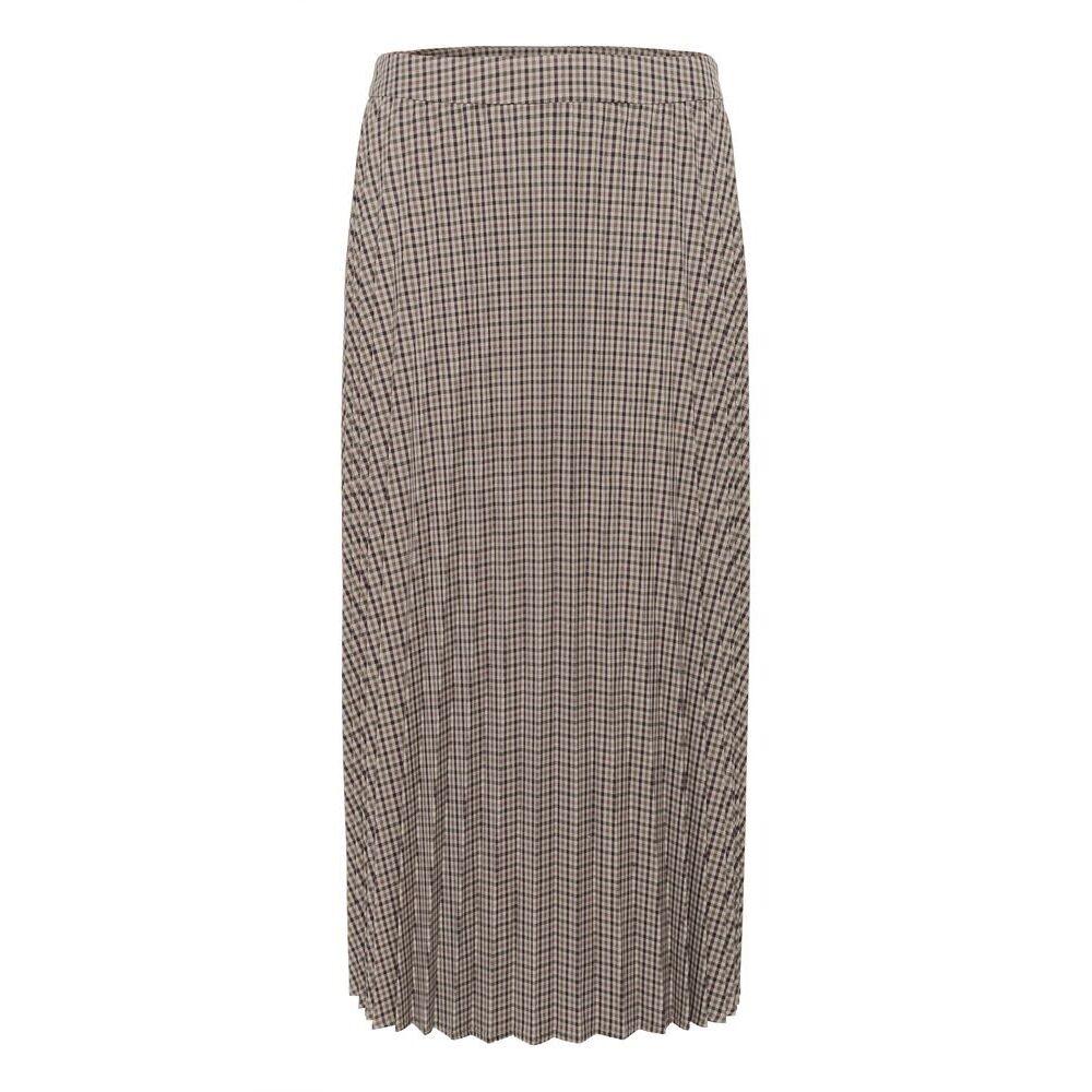 Gonna lunga plissettata donna CULTURE Checka