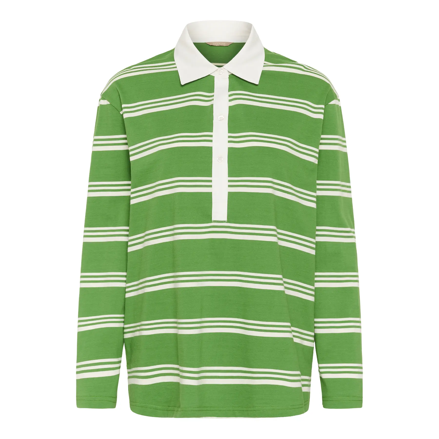 Langarm-Polo Damen CULTURE CUBejse