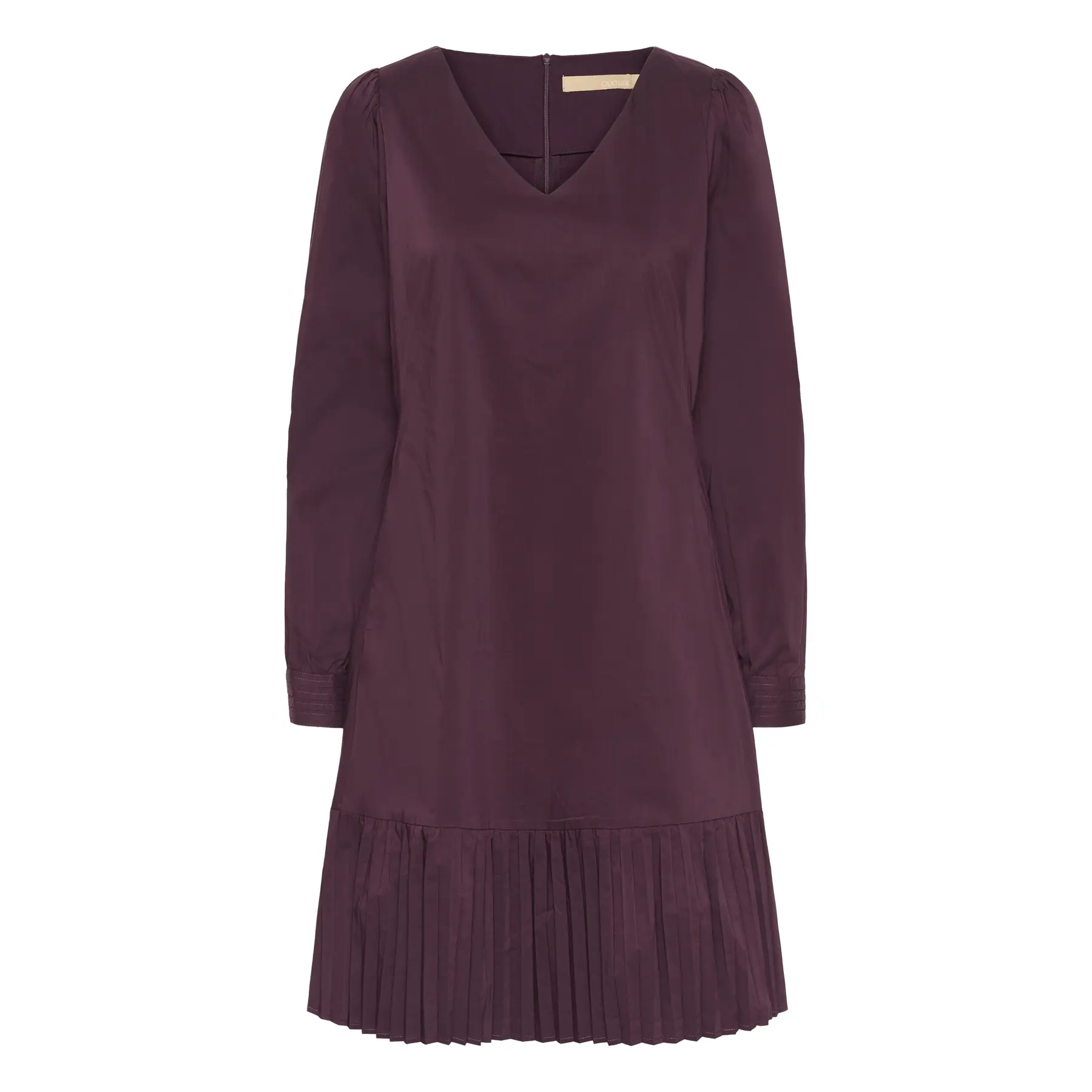 Image of Damen V-Ausschnitt Kleid CULTURE CUObla Antoinett